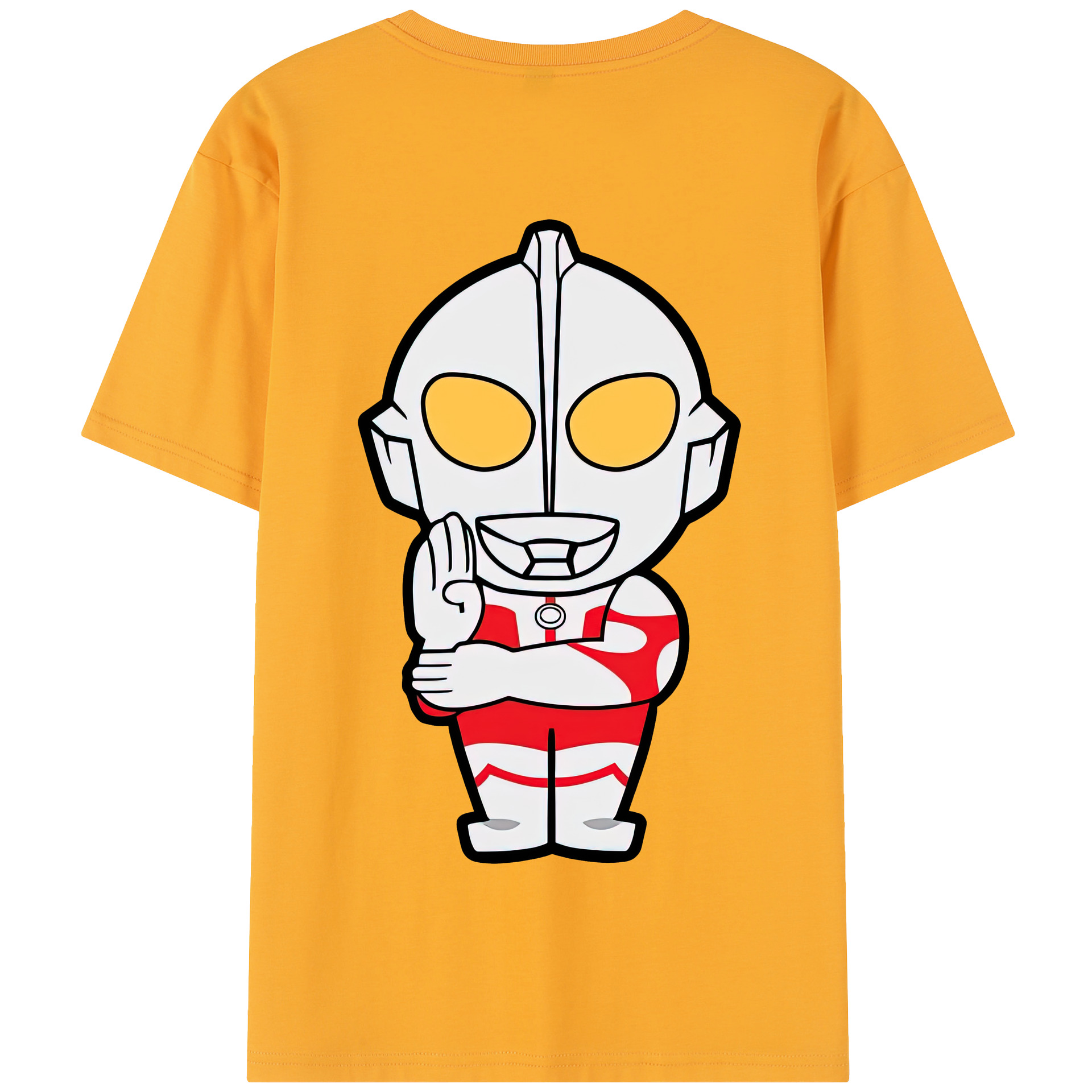 （画像用） ウルトラマン Ultraman 綿100％半袖Tシャツ（背面プリント）