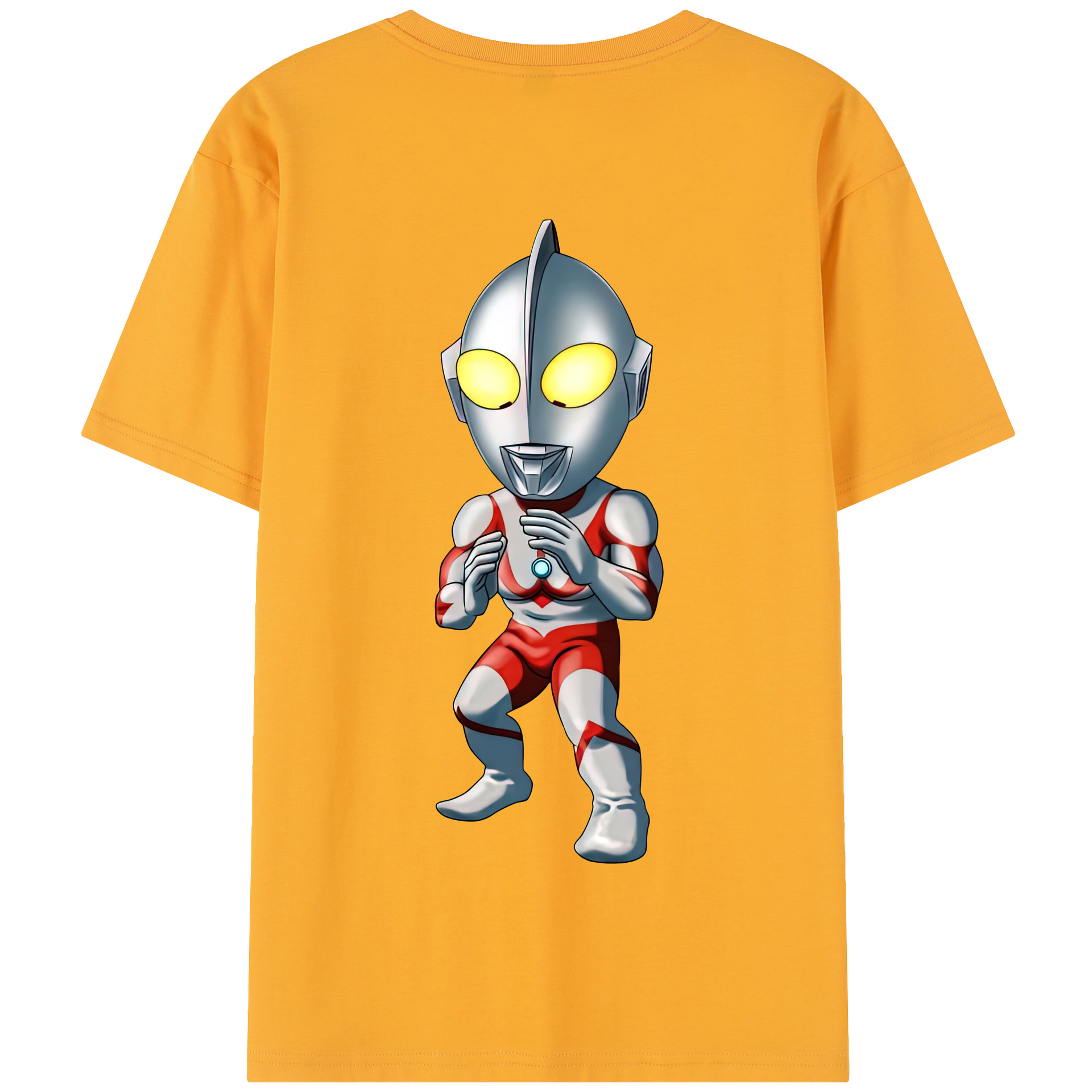 （画像用） ウルトラマン Ultraman 綿100％半袖Tシャツ（背面プリント）