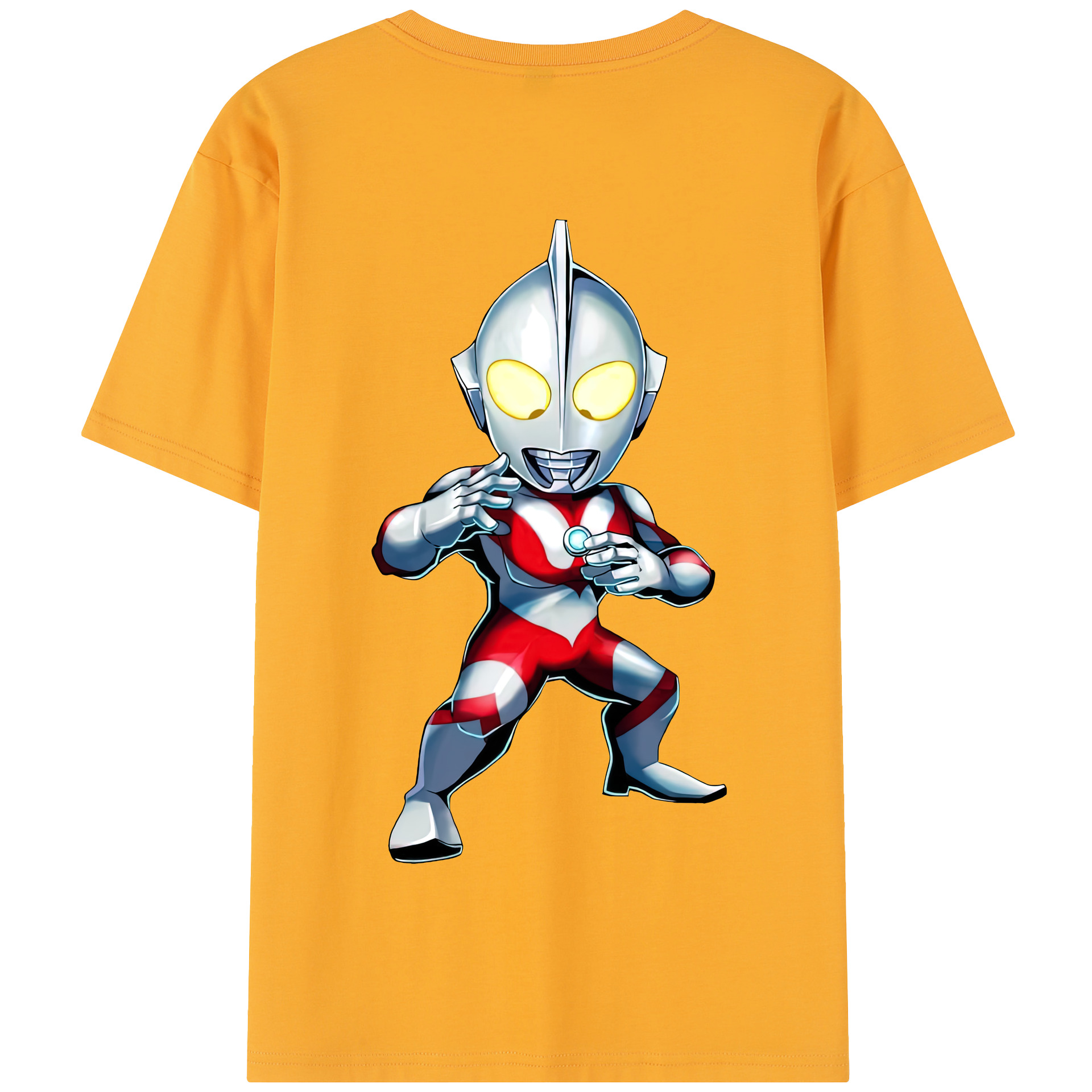 （画像用） ウルトラマン Ultraman 綿100％半袖Tシャツ（背面プリント）