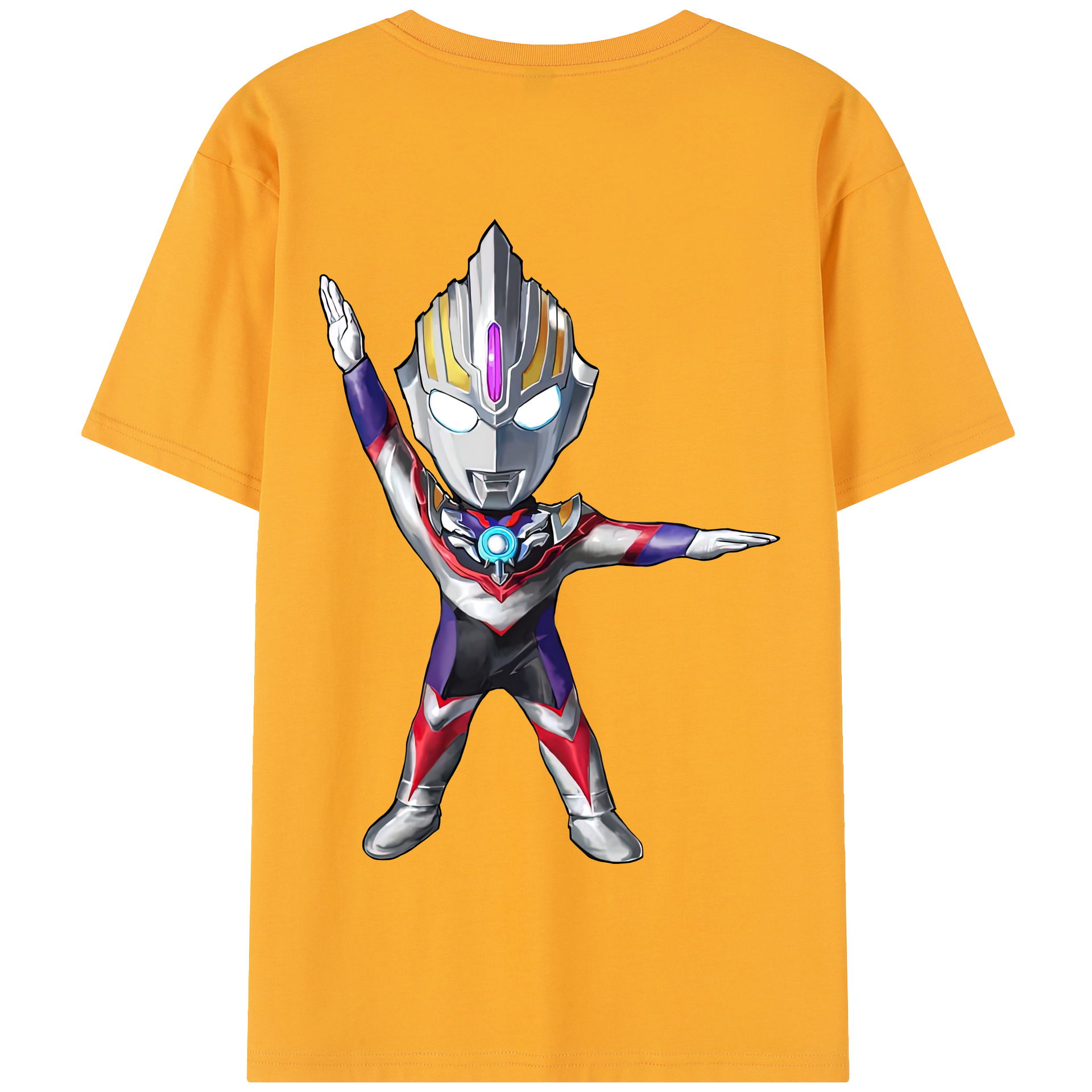 （画像用） ウルトラマン Ultraman 綿100％半袖Tシャツ（背面プリント）