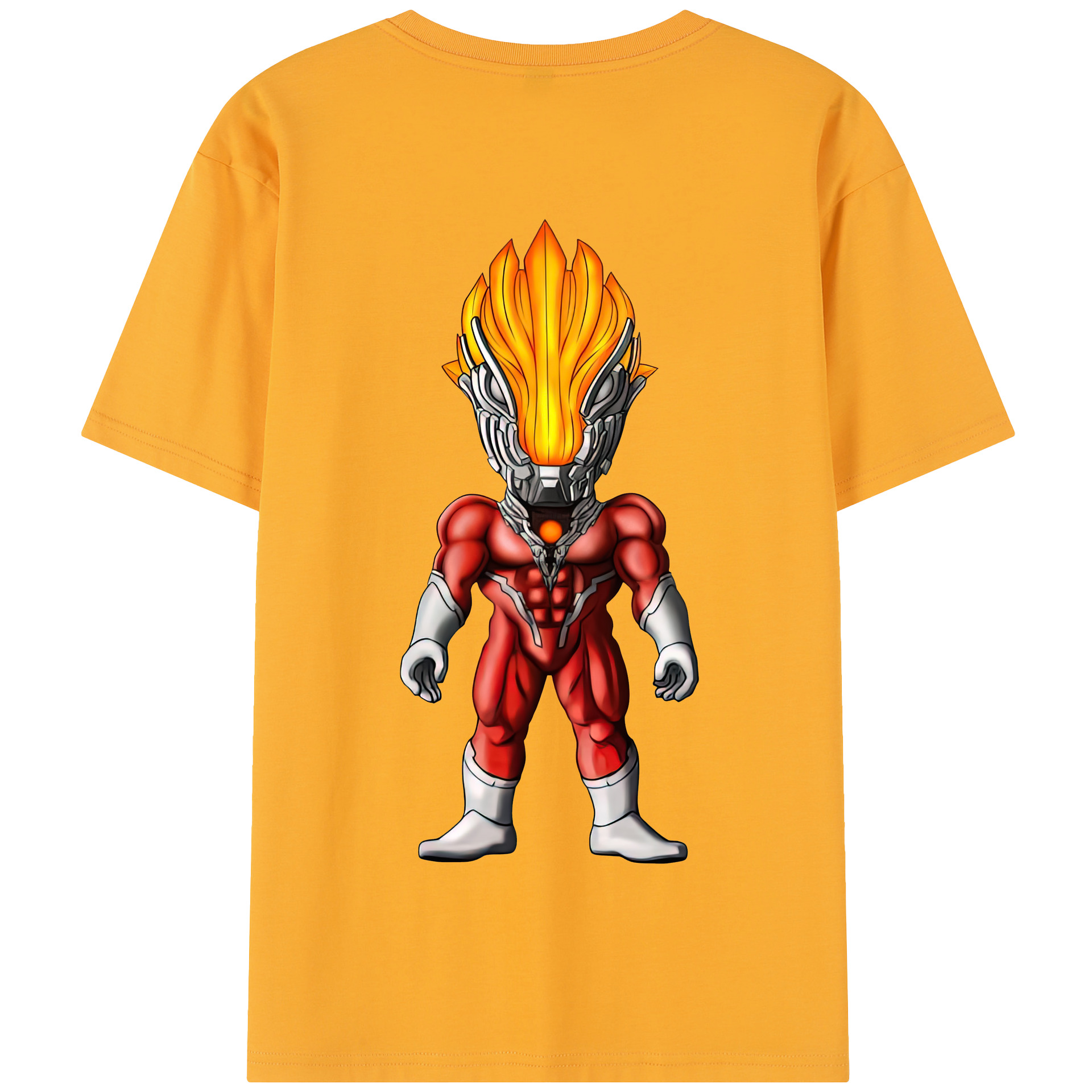 （画像用） ウルトラマン Ultraman 綿100％半袖Tシャツ（背面プリント）