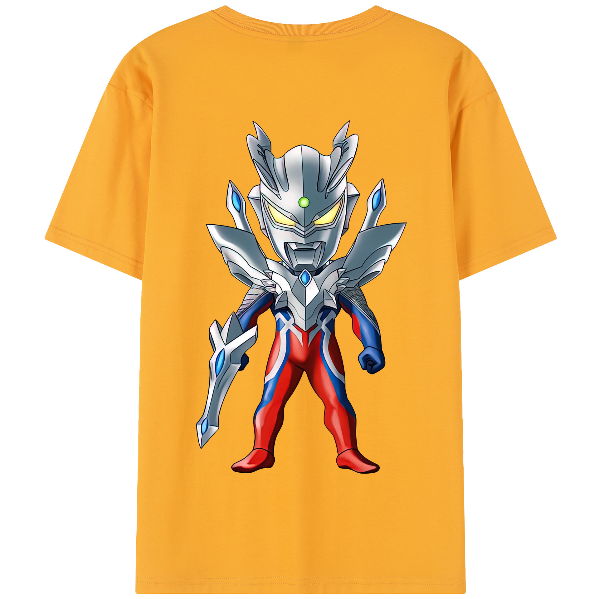 （画像用） ウルトラマン Ultraman 綿100％半袖Tシャツ（背面プリント）