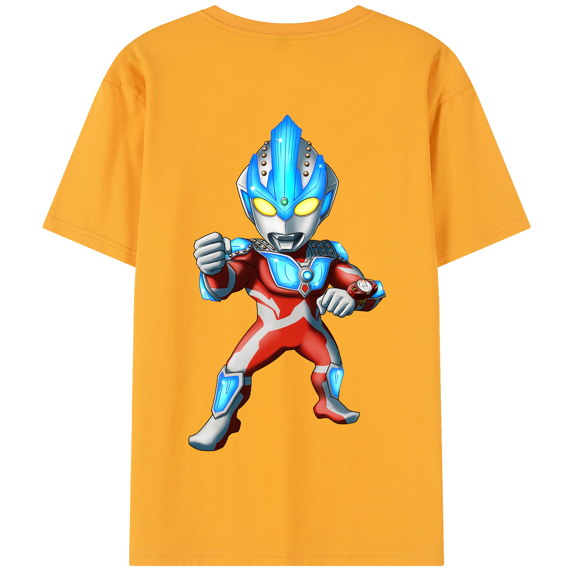 （画像用） ウルトラマン Ultraman 綿100％半袖Tシャツ（背面プリント）