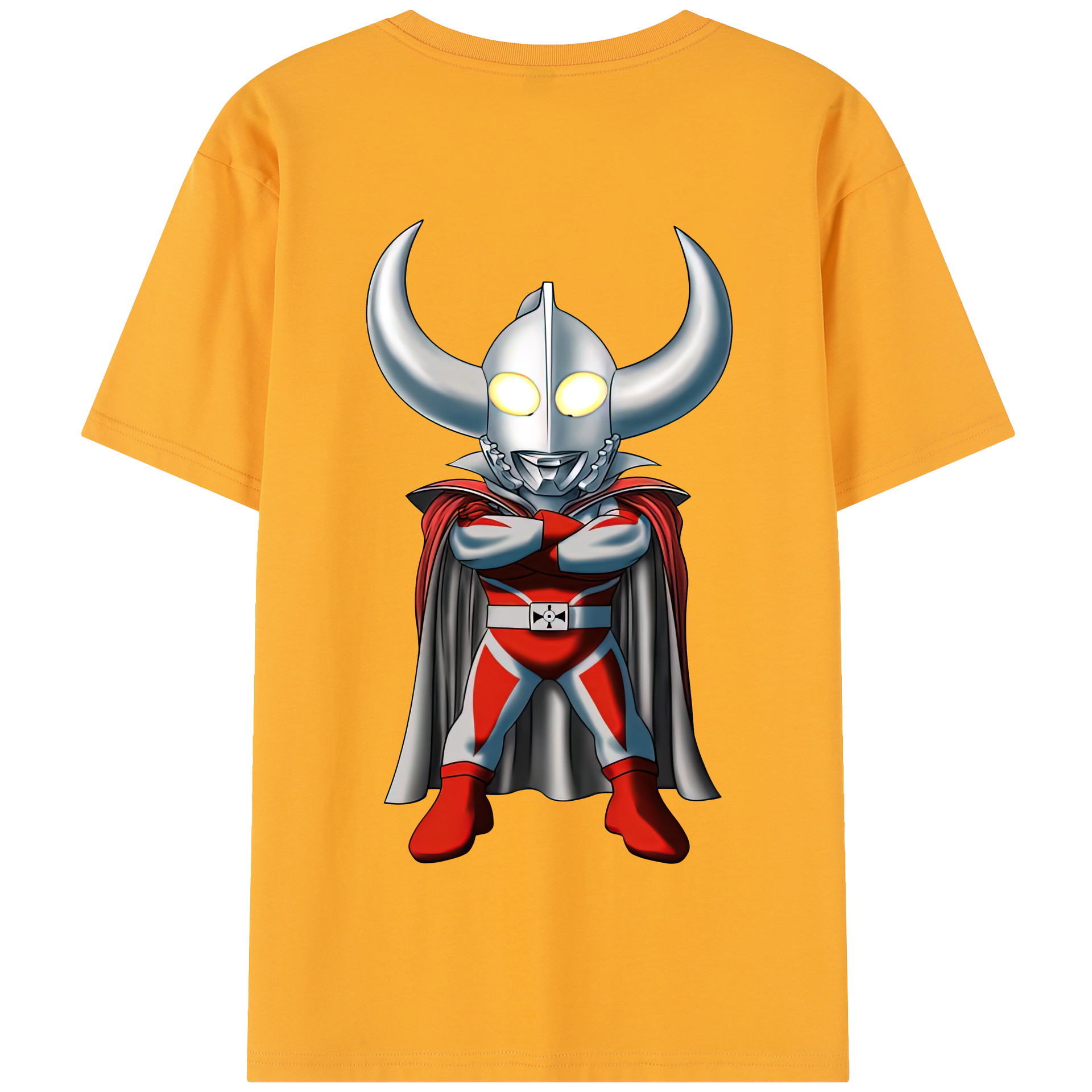 （画像用） ウルトラマン Ultraman 綿100％半袖Tシャツ（背面プリント）
