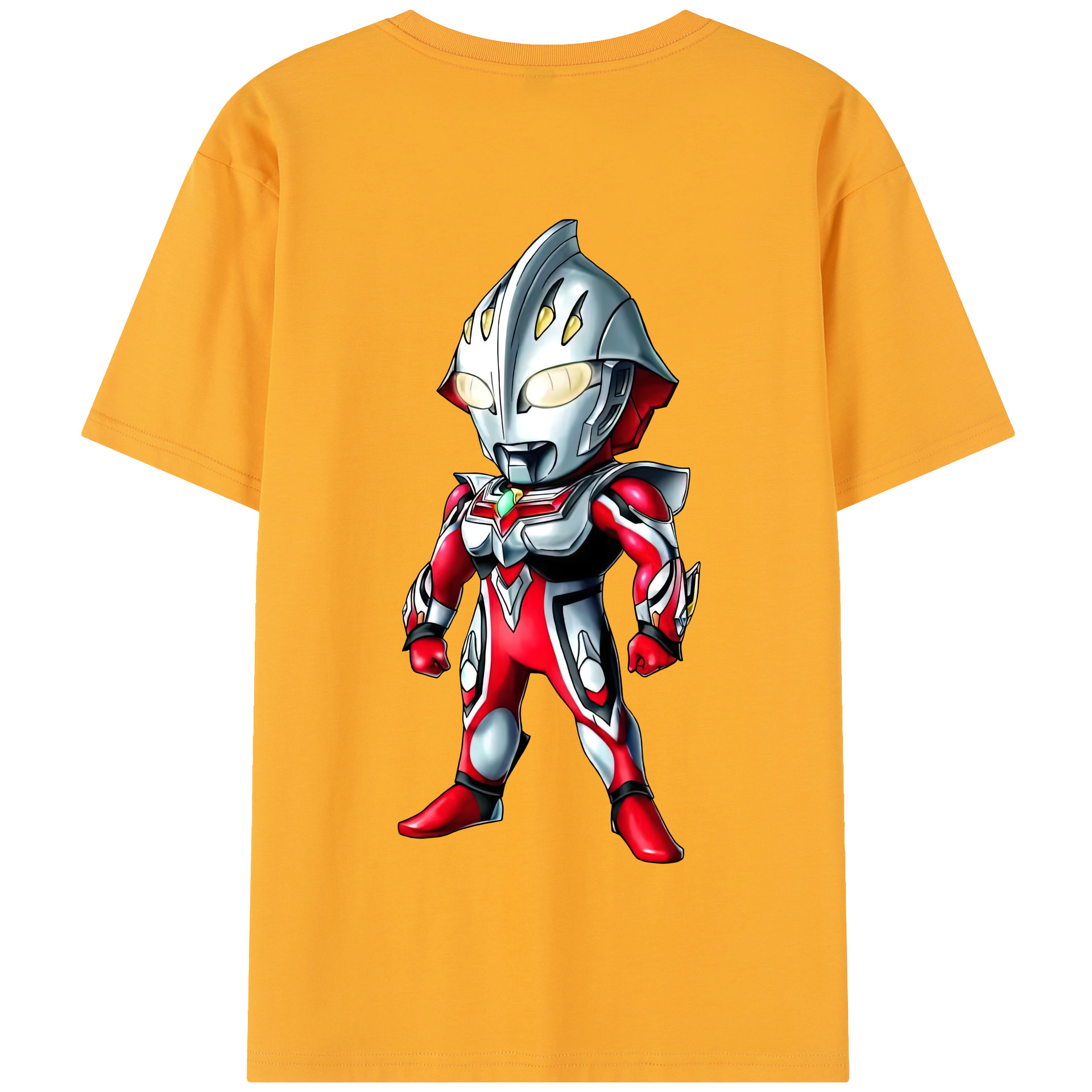 （画像用） ウルトラマン Ultraman 綿100％半袖Tシャツ（背面プリント）