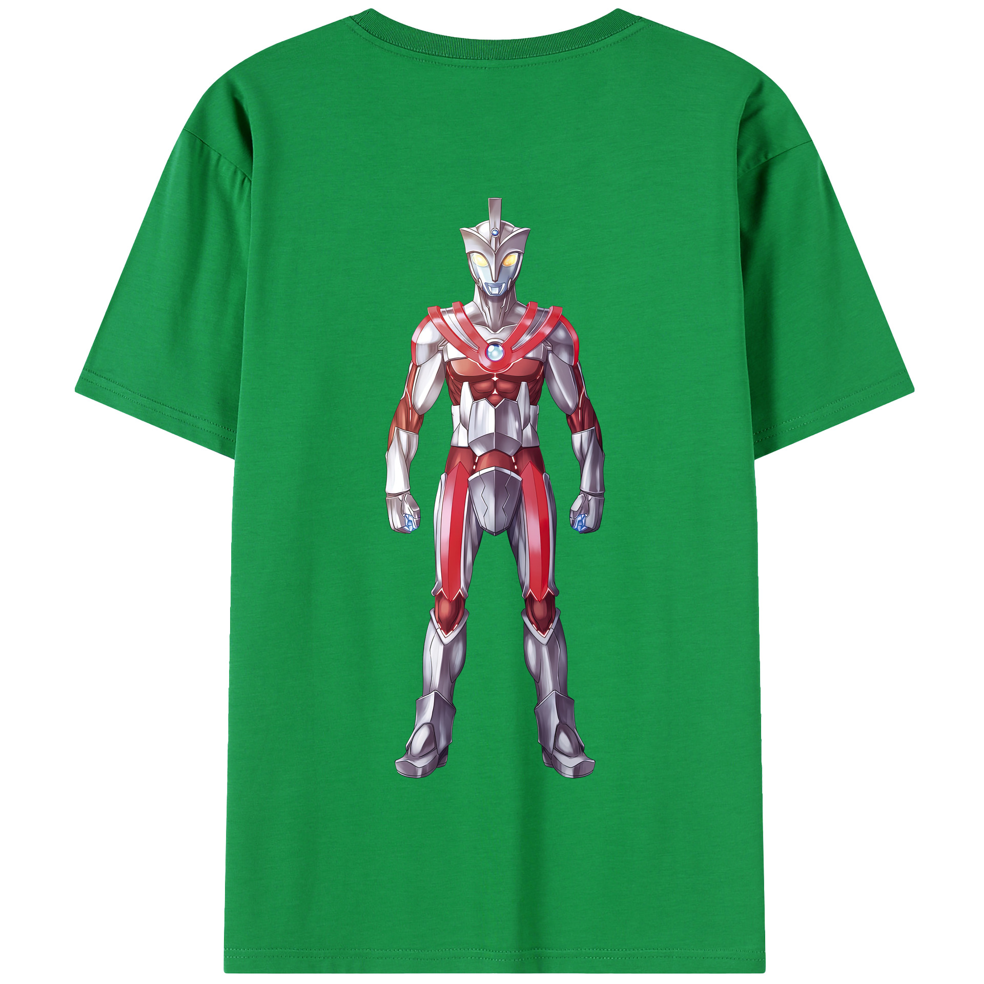 （画像用） ウルトラマン Ultraman 綿100％半袖Tシャツ（背面プリント）