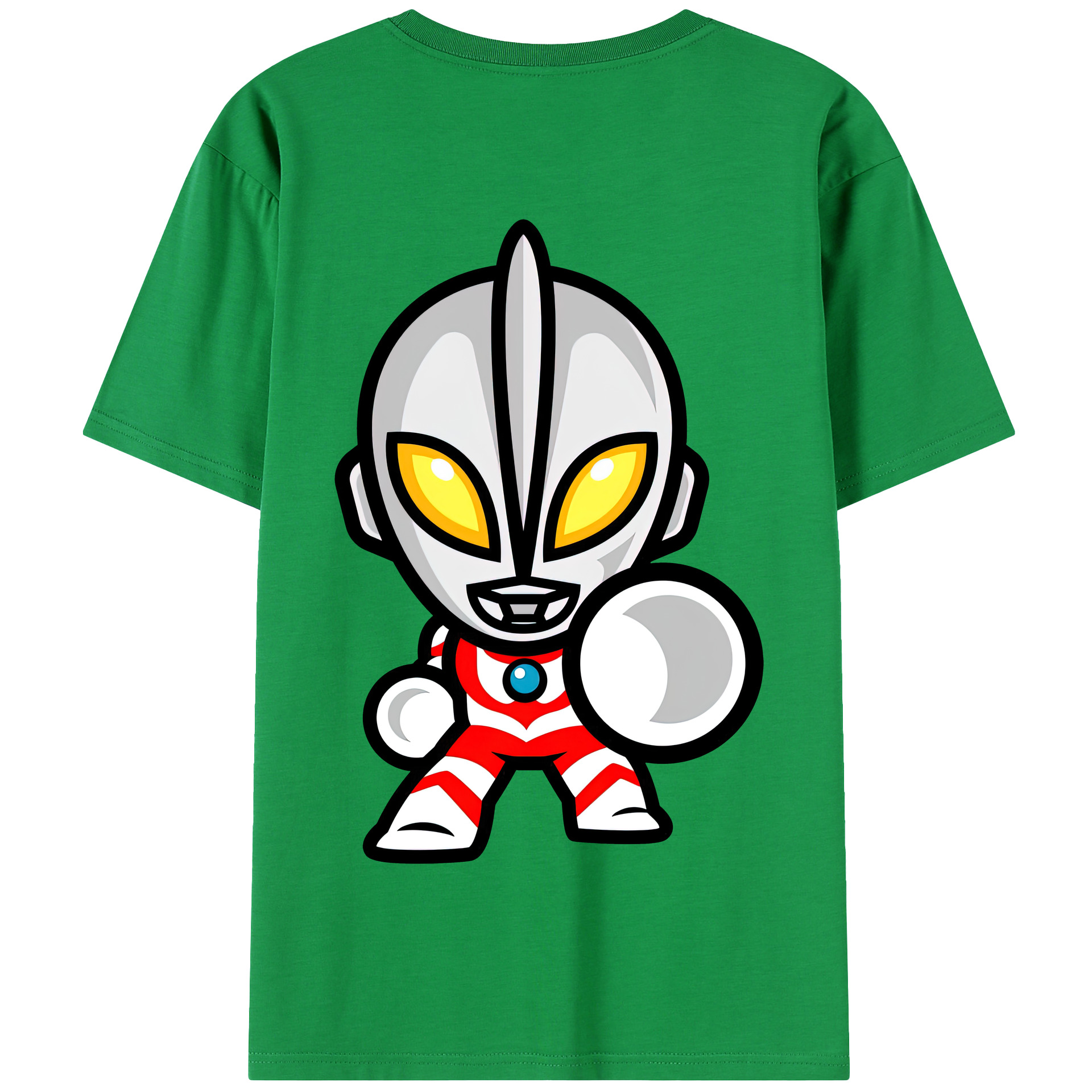 （画像用） ウルトラマン Ultraman 綿100％半袖Tシャツ（背面プリント）