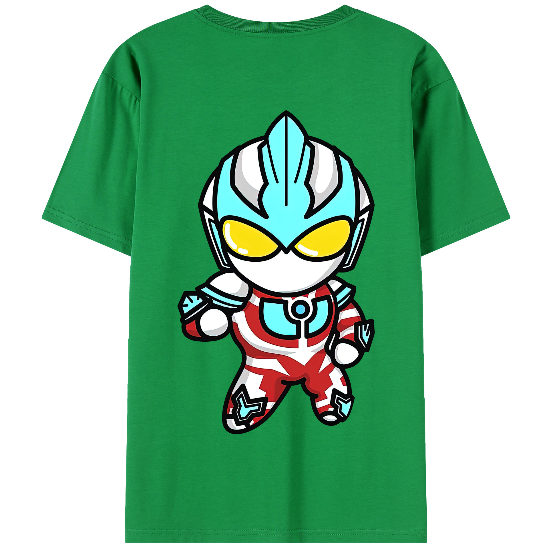 （画像用） ウルトラマン Ultraman 綿100％半袖Tシャツ（背面プリント）
