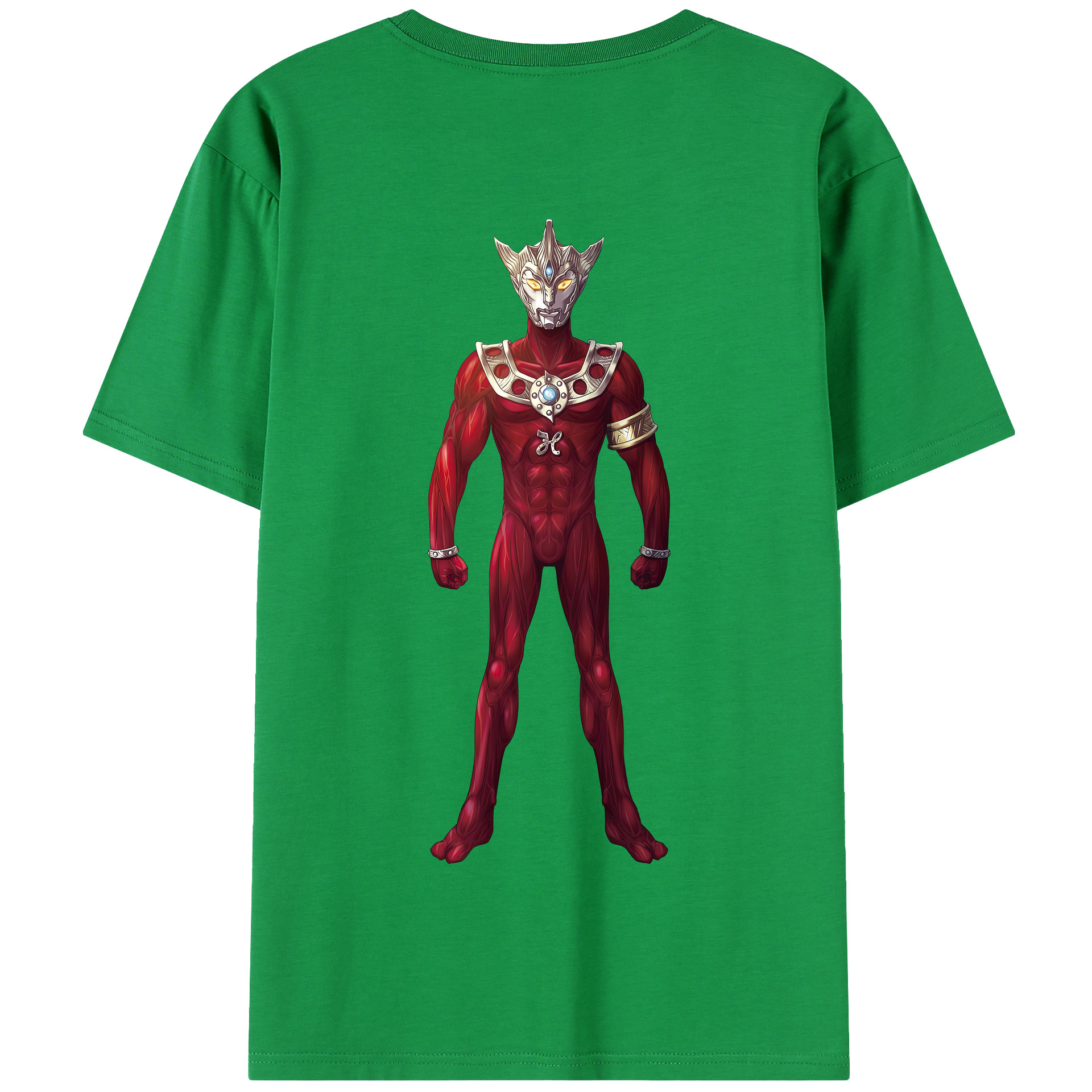（画像用） ウルトラマン Ultraman 綿100％半袖Tシャツ（背面プリント）