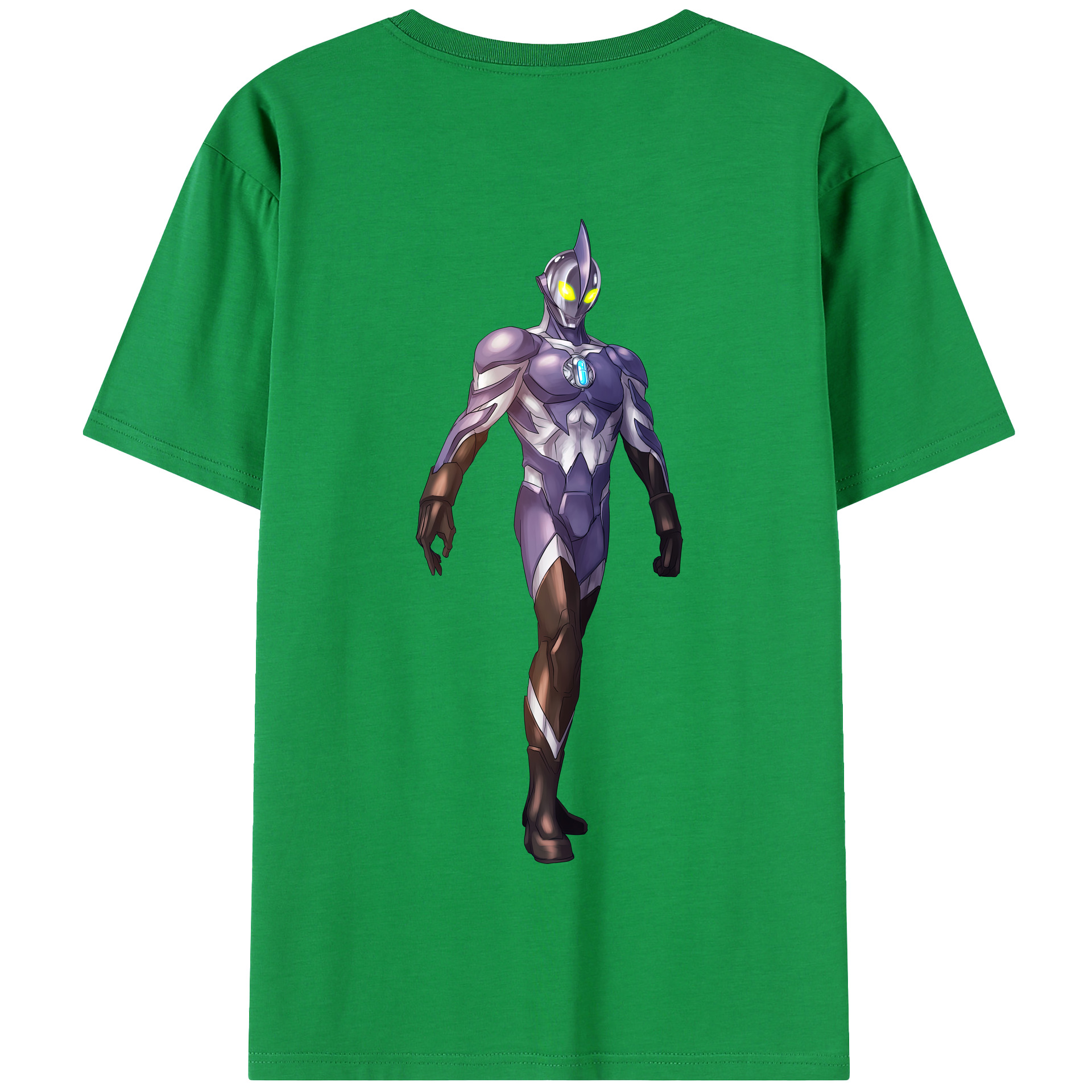 （画像用） ウルトラマン Ultraman 綿100％半袖Tシャツ（背面プリント）
