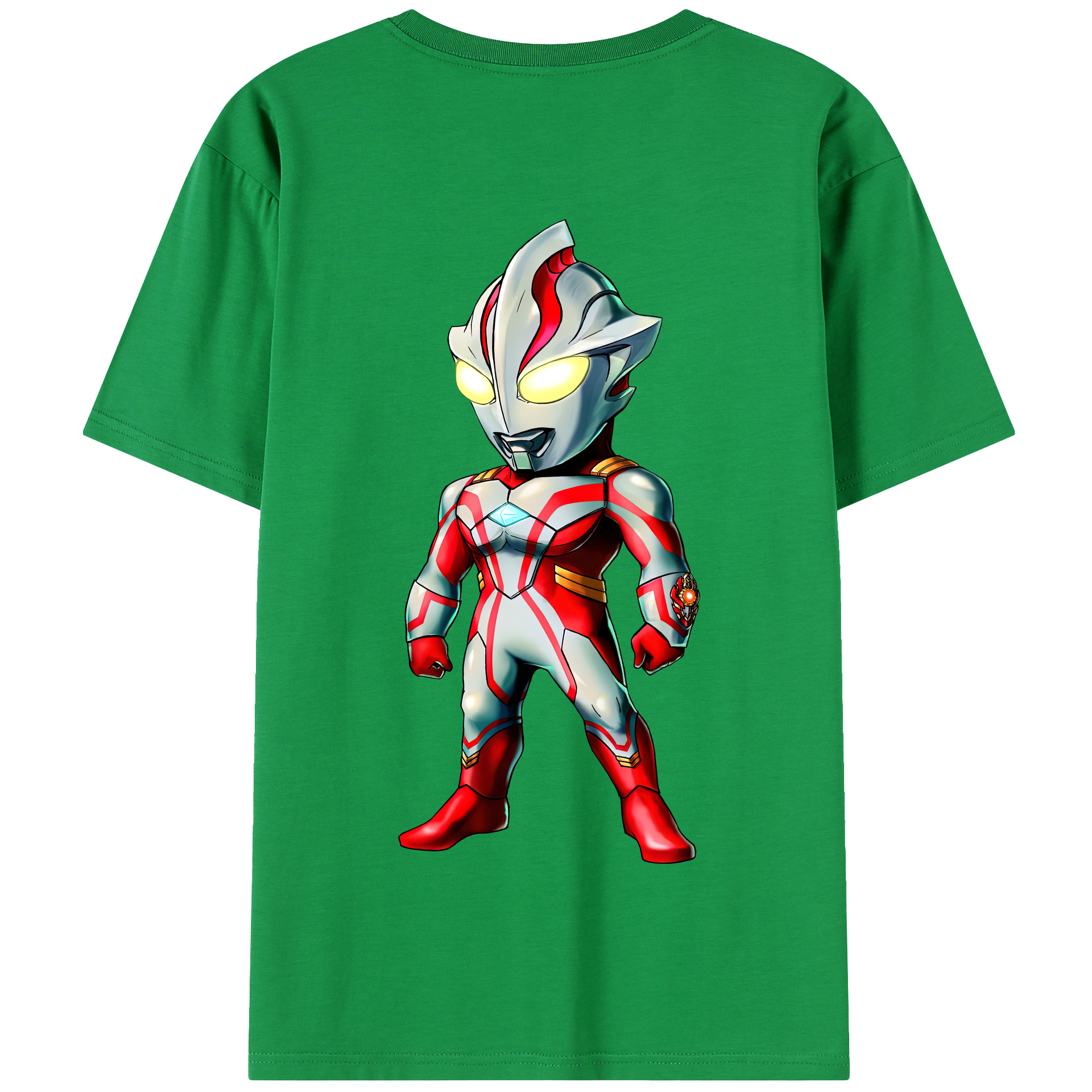 （画像用） ウルトラマン Ultraman 綿100％半袖Tシャツ（背面プリント）