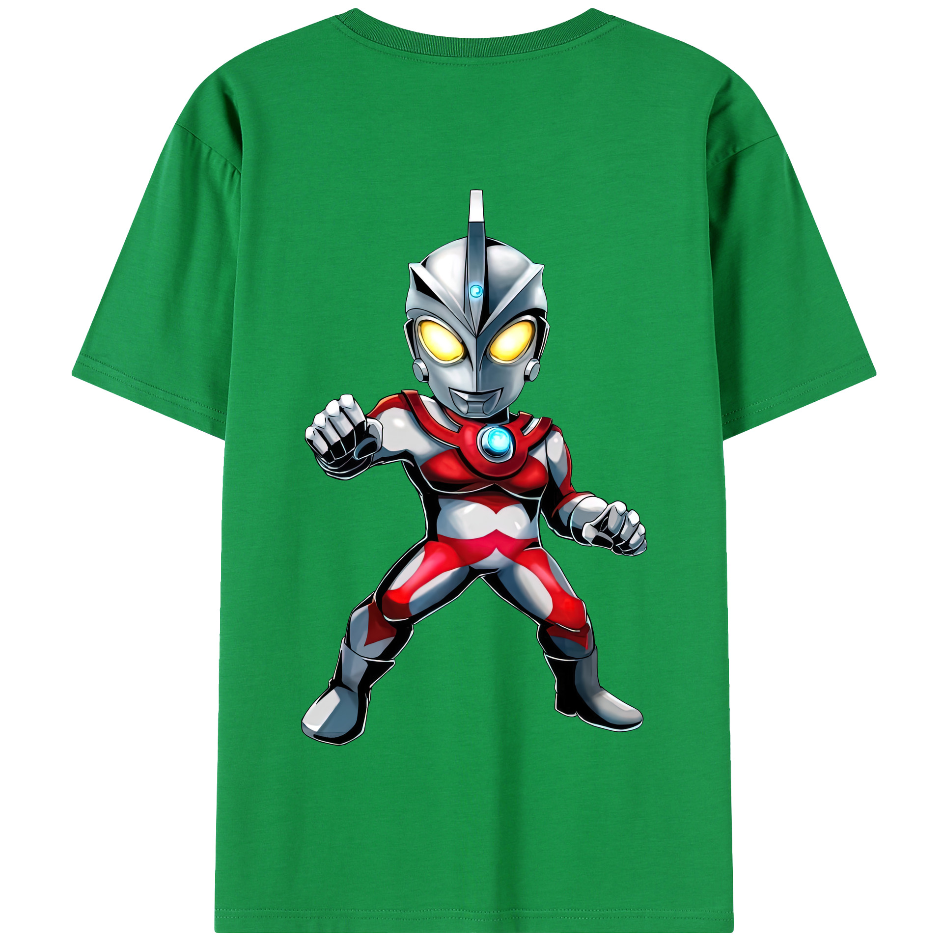 （画像用） ウルトラマン Ultraman 綿100％半袖Tシャツ（背面プリント）