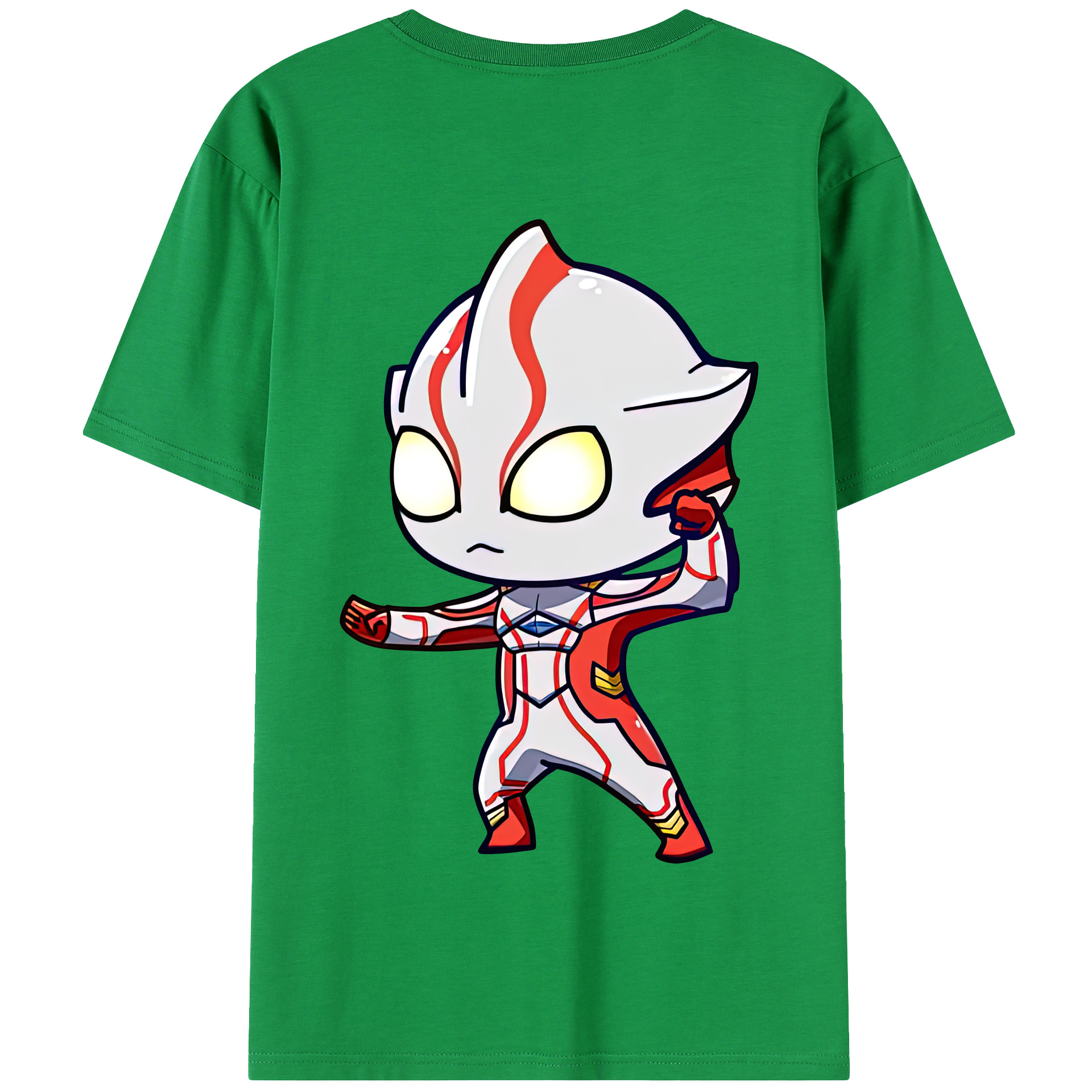 （画像用） ウルトラマン Ultraman 綿100％半袖Tシャツ（背面プリント）