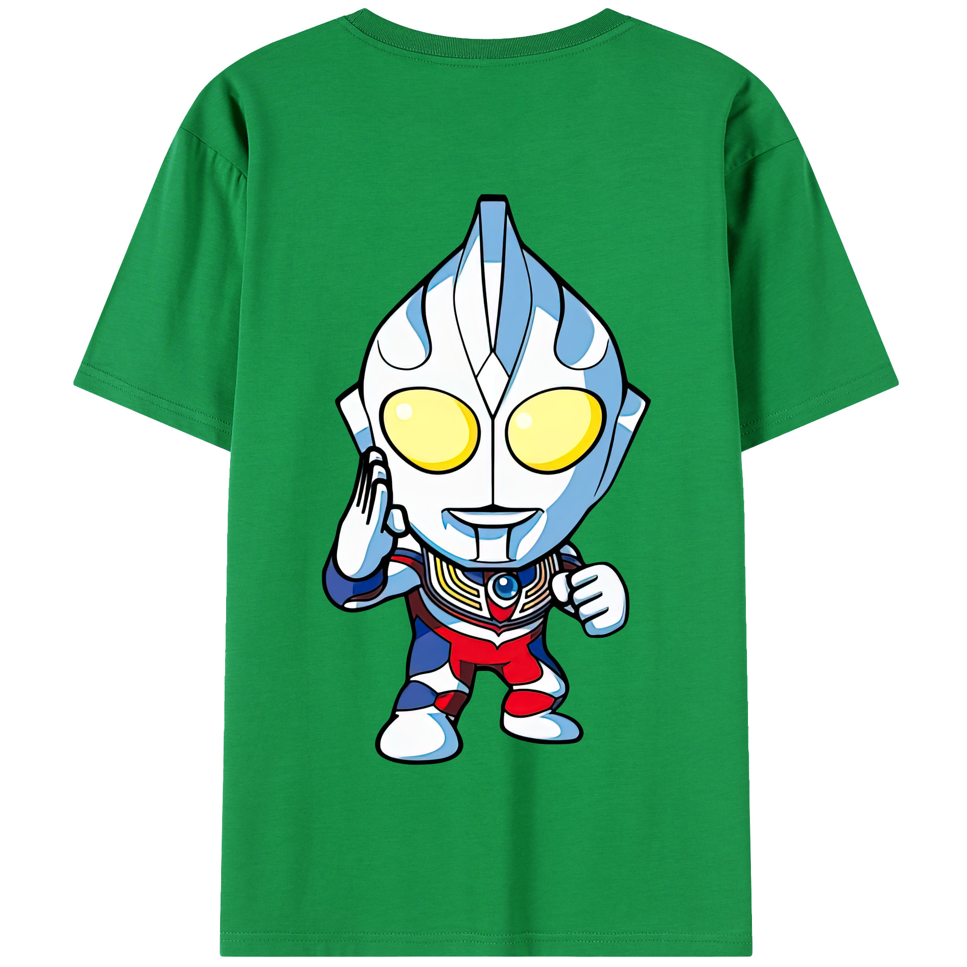 （画像用） ウルトラマン Ultraman 綿100％半袖Tシャツ（背面プリント）