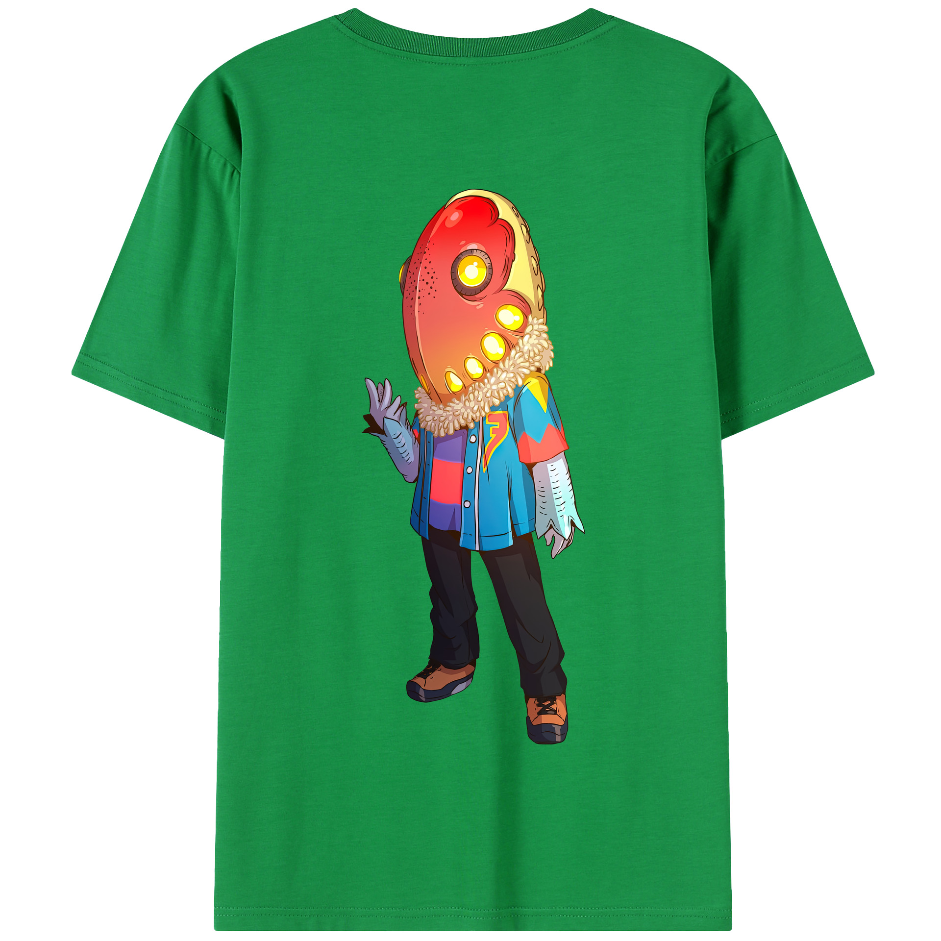 （画像用） ウルトラマン Ultraman 綿100％半袖Tシャツ（背面プリント）