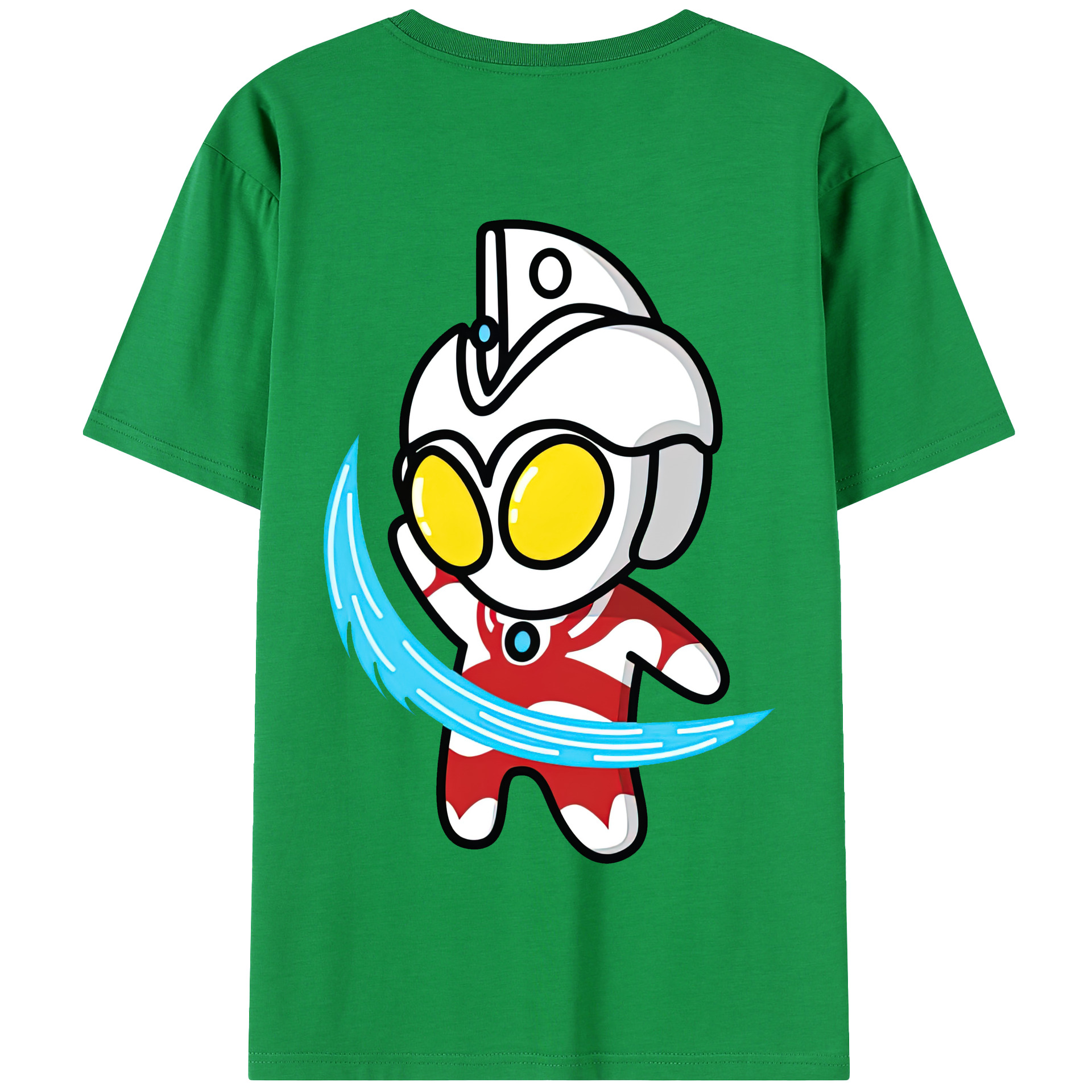 （画像用） ウルトラマン Ultraman 綿100％半袖Tシャツ（背面プリント）