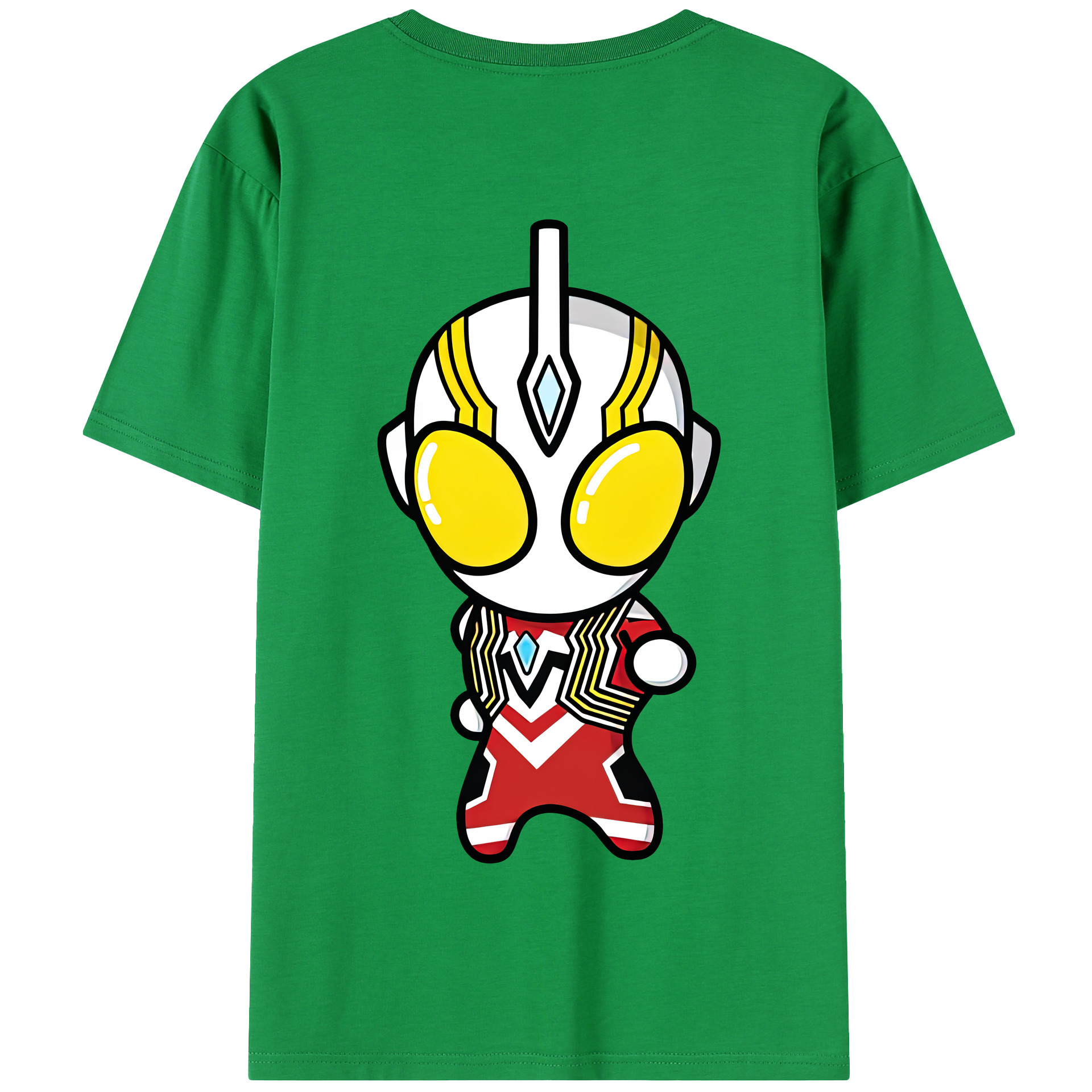 （画像用） ウルトラマン Ultraman 綿100％半袖Tシャツ（背面プリント）