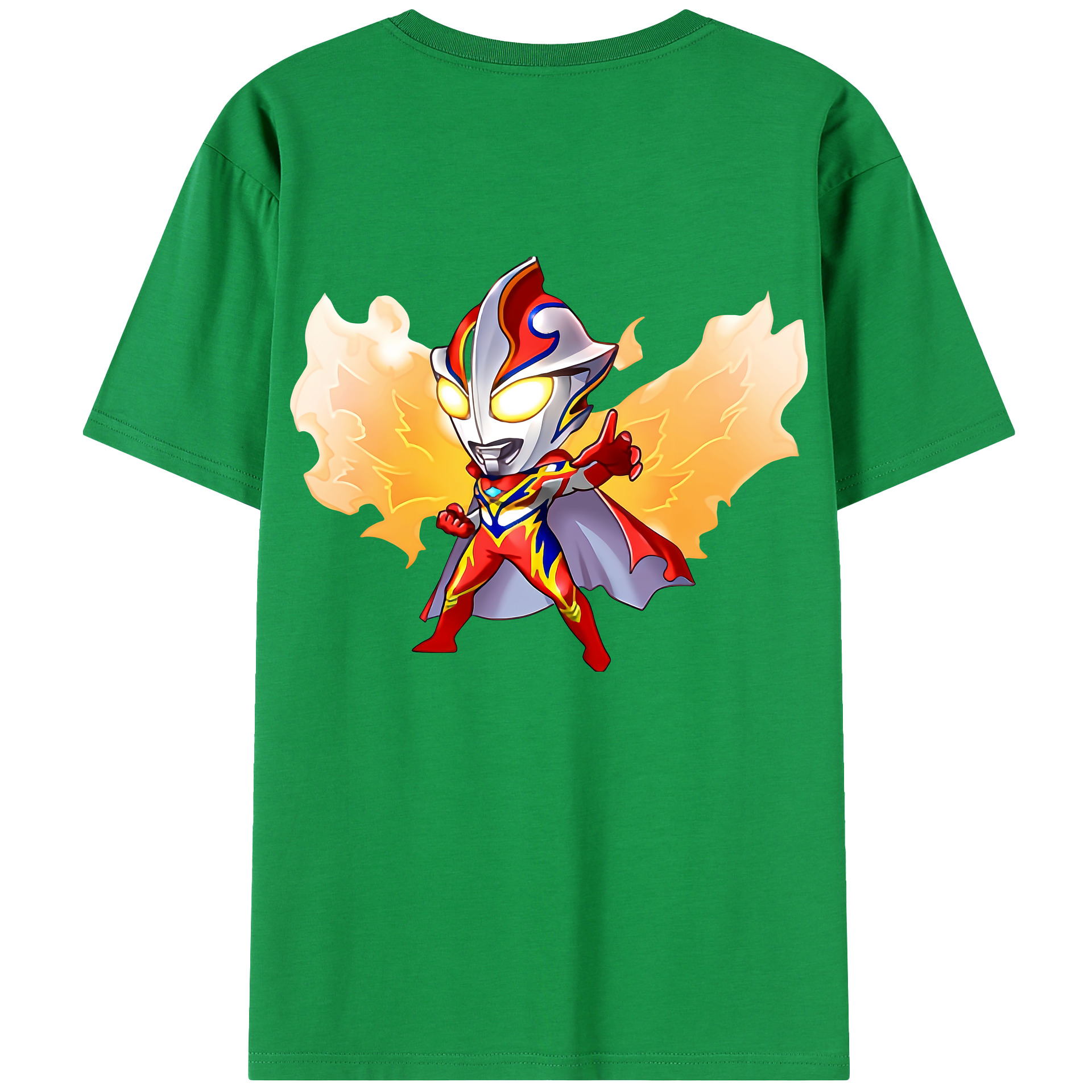 （画像用） ウルトラマン Ultraman 綿100％半袖Tシャツ（背面プリント）