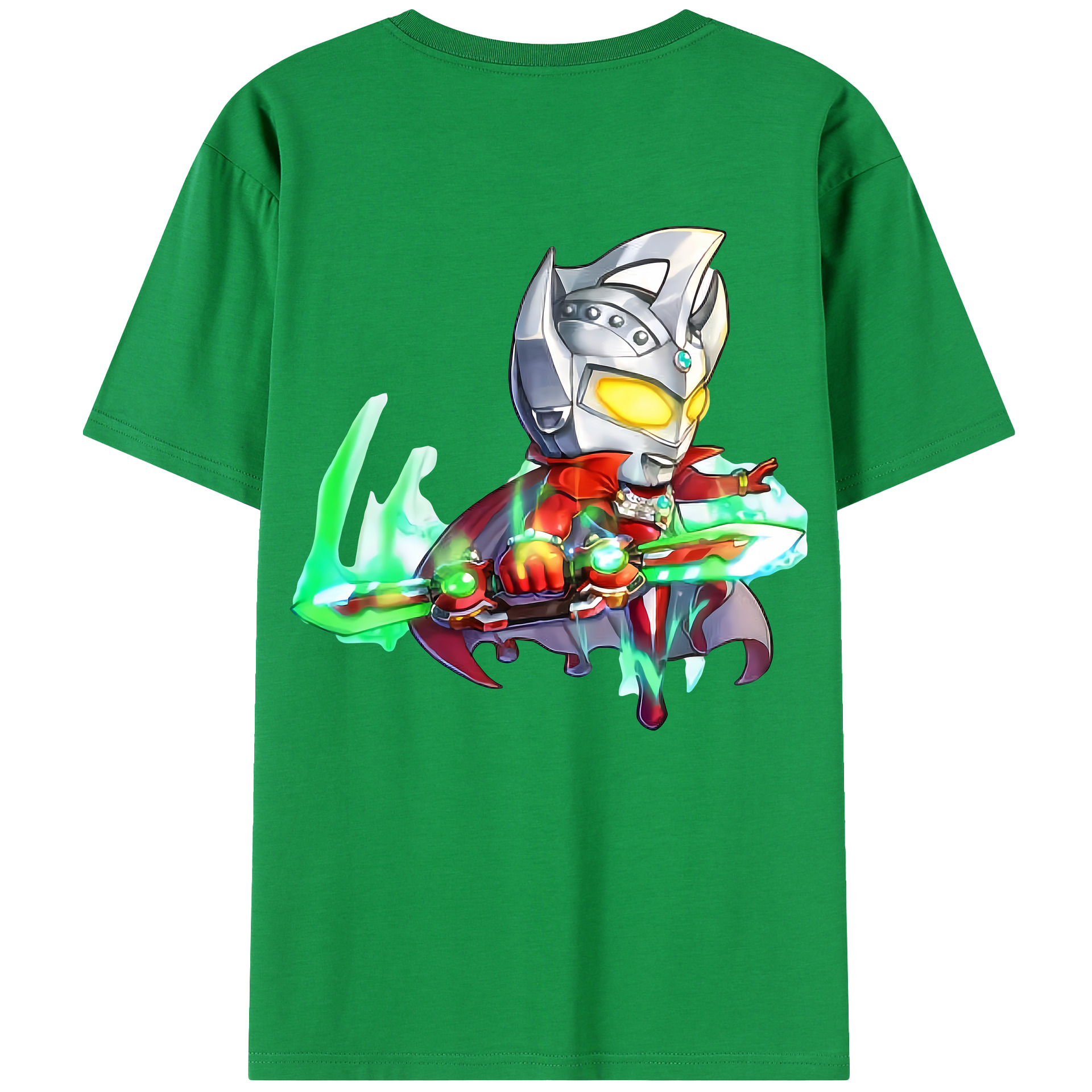 （画像用） ウルトラマン Ultraman 綿100％半袖Tシャツ（背面プリント）