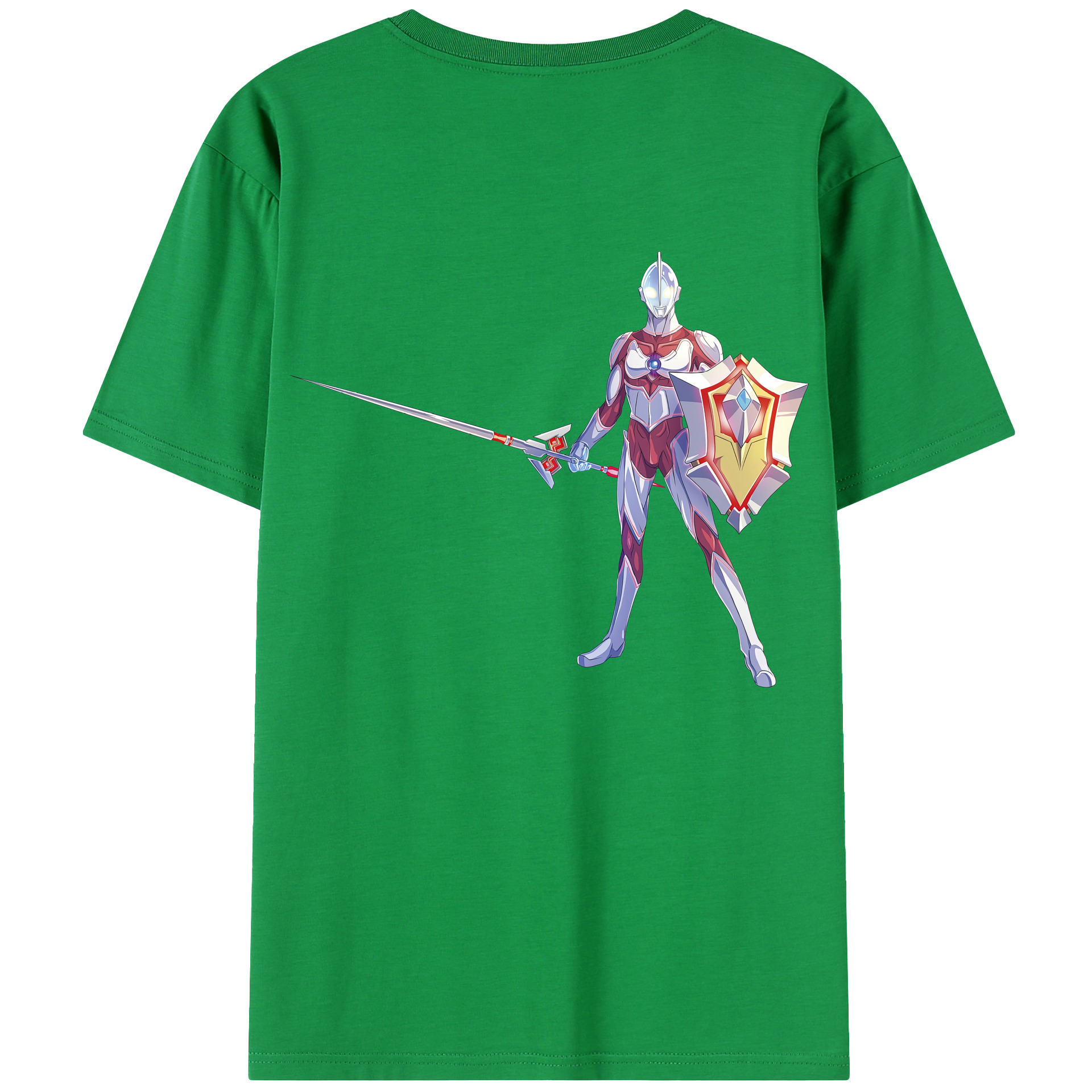 （画像用） ウルトラマン Ultraman 綿100％半袖Tシャツ（背面プリント）