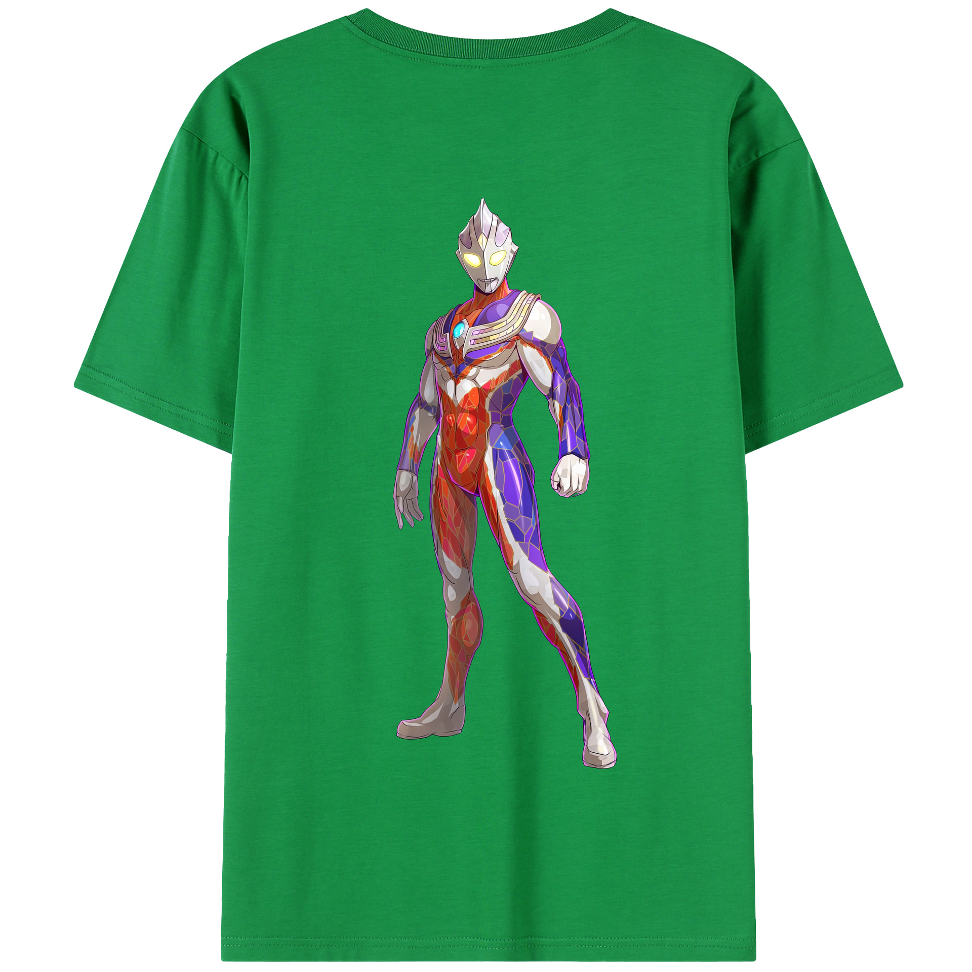 （画像用） ウルトラマン Ultraman 綿100％半袖Tシャツ（背面プリント）