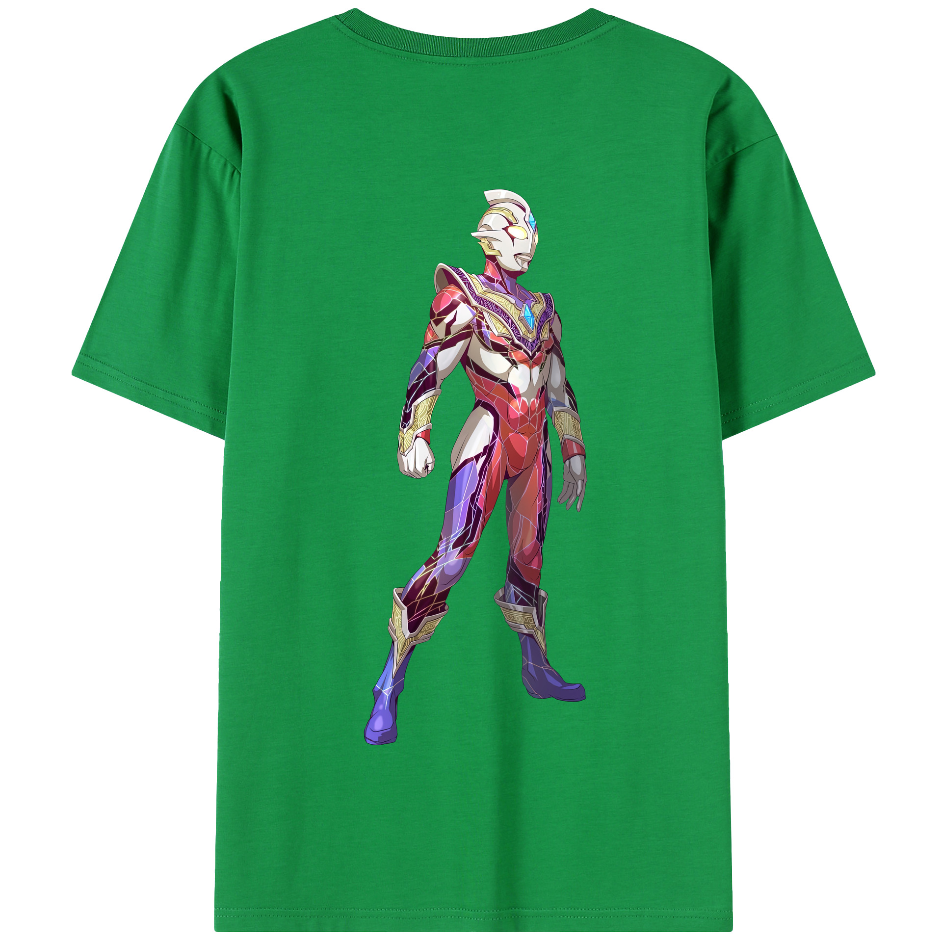 （画像用） ウルトラマン Ultraman 綿100％半袖Tシャツ（背面プリント）