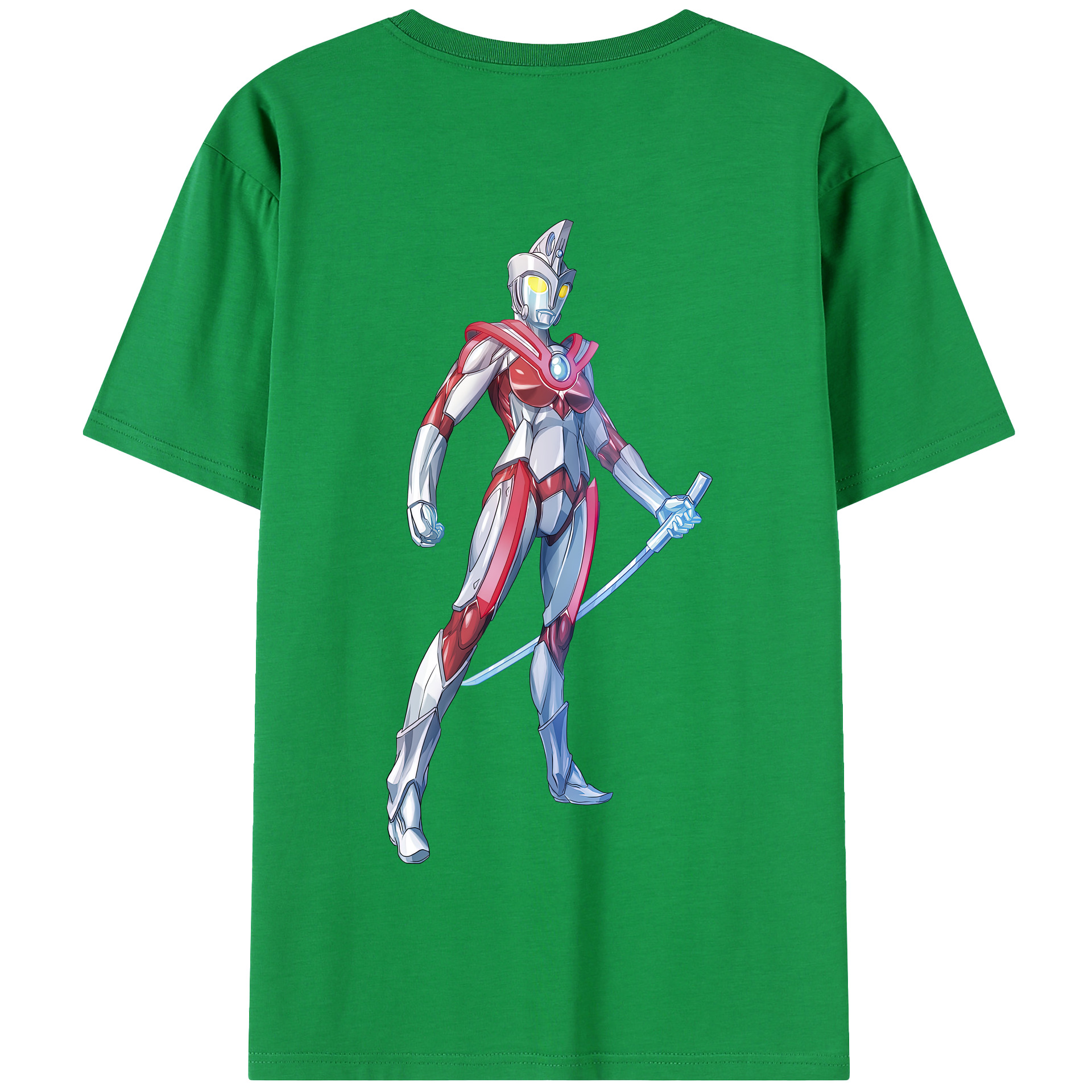 （画像用） ウルトラマン Ultraman 綿100％半袖Tシャツ（背面プリント）