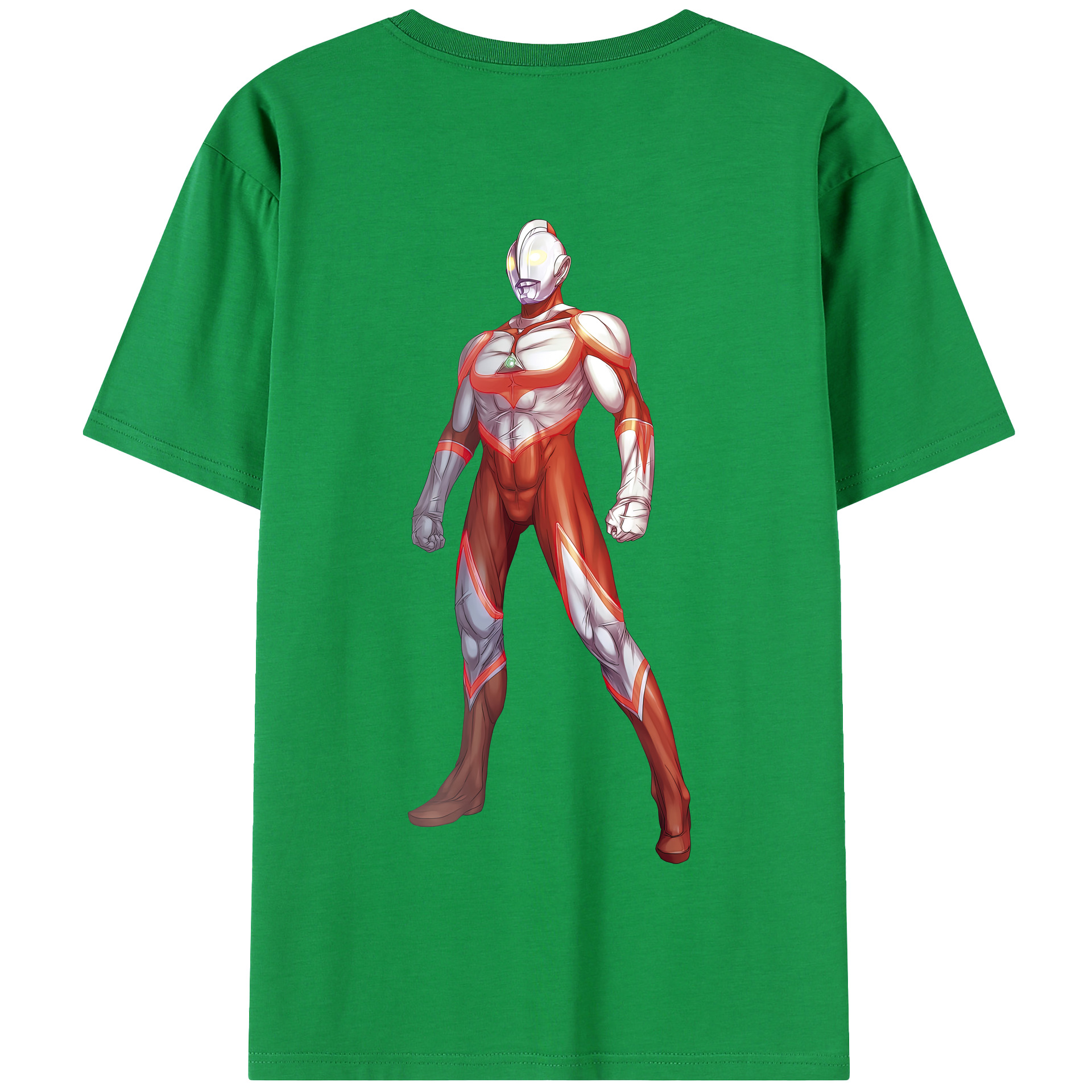 （画像用） ウルトラマン Ultraman 綿100％半袖Tシャツ（背面プリント）