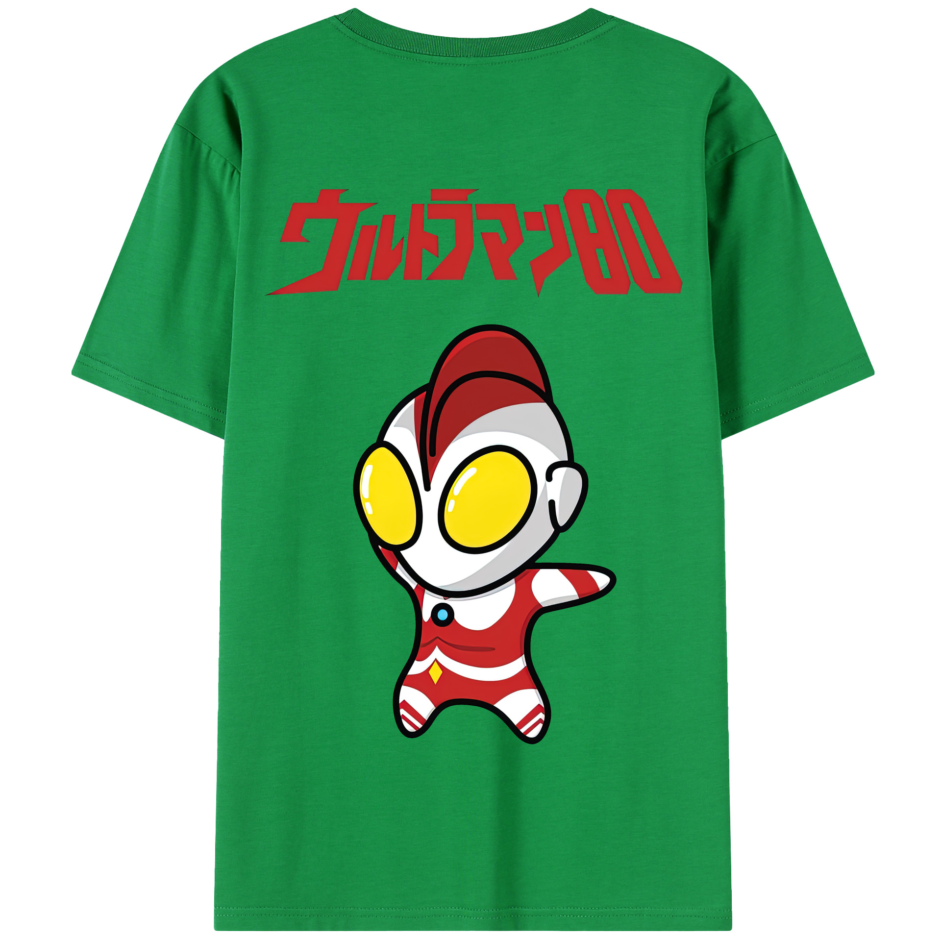 （画像用） ウルトラマン Ultraman 綿100％半袖Tシャツ（背面プリント）
