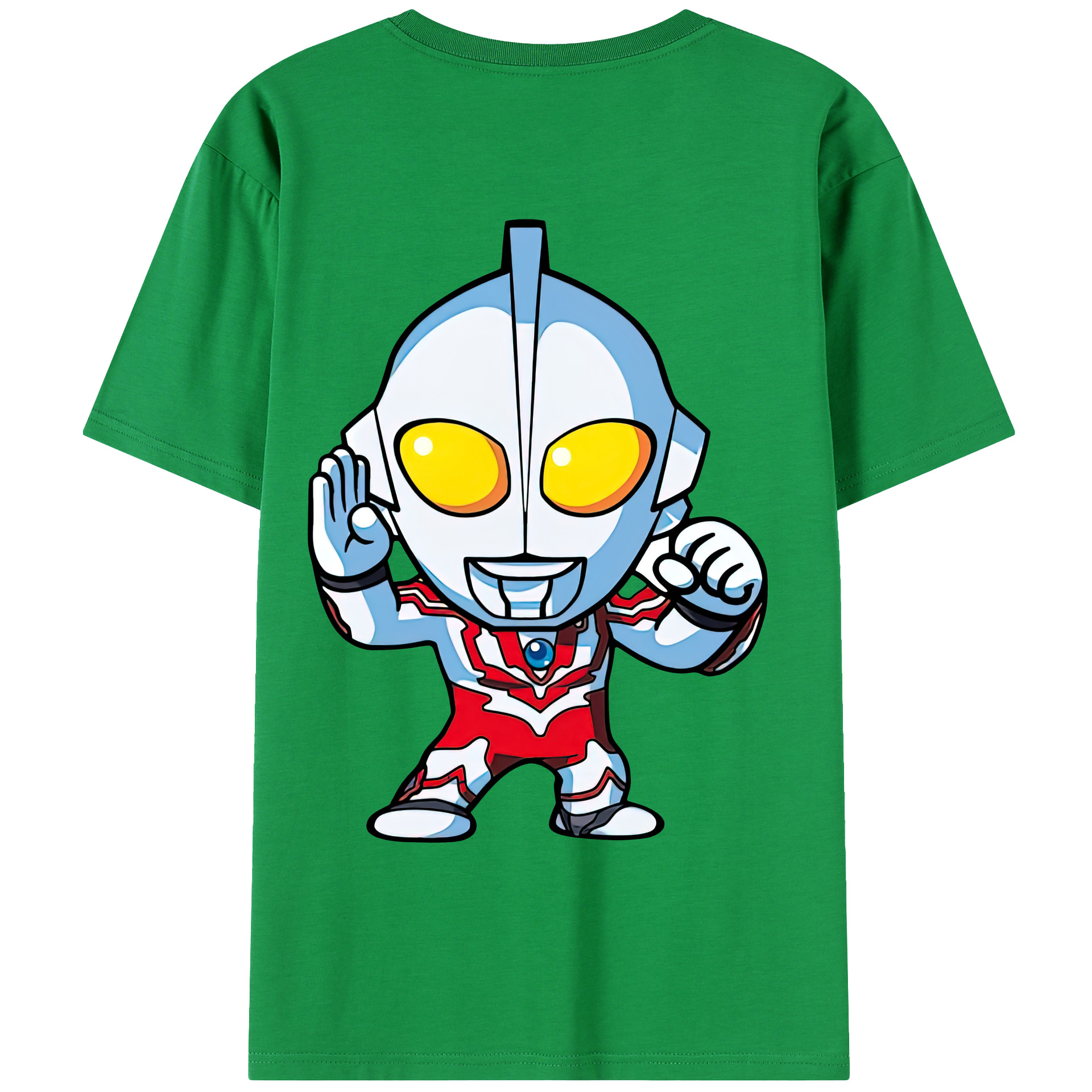 （画像用） ウルトラマン Ultraman 綿100％半袖Tシャツ（背面プリント）