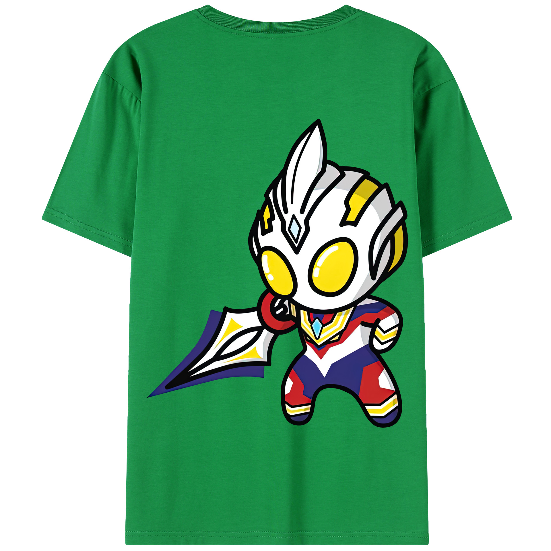（画像用） ウルトラマン Ultraman 綿100％半袖Tシャツ（背面プリント）
