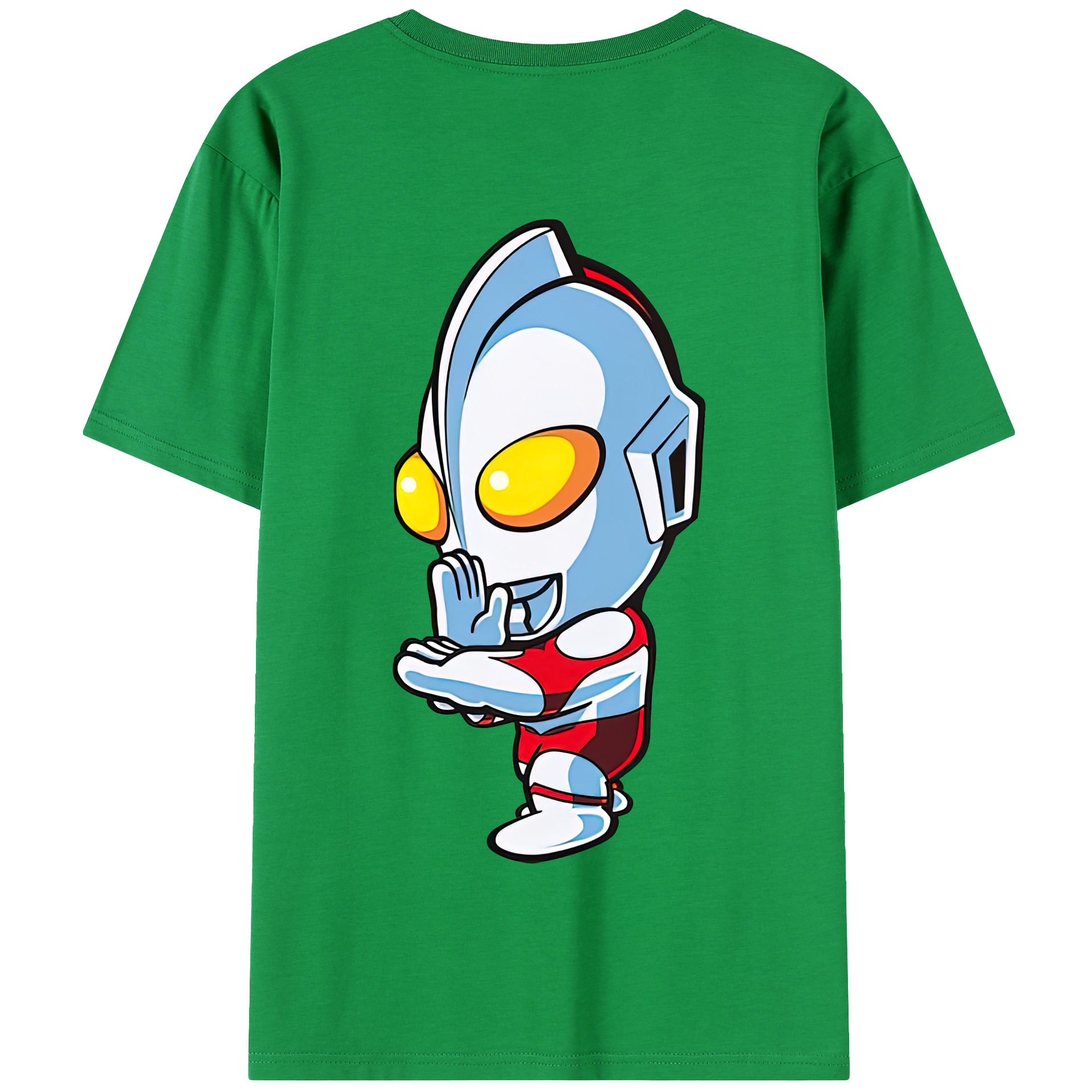 （画像用） ウルトラマン Ultraman 綿100％半袖Tシャツ（背面プリント）