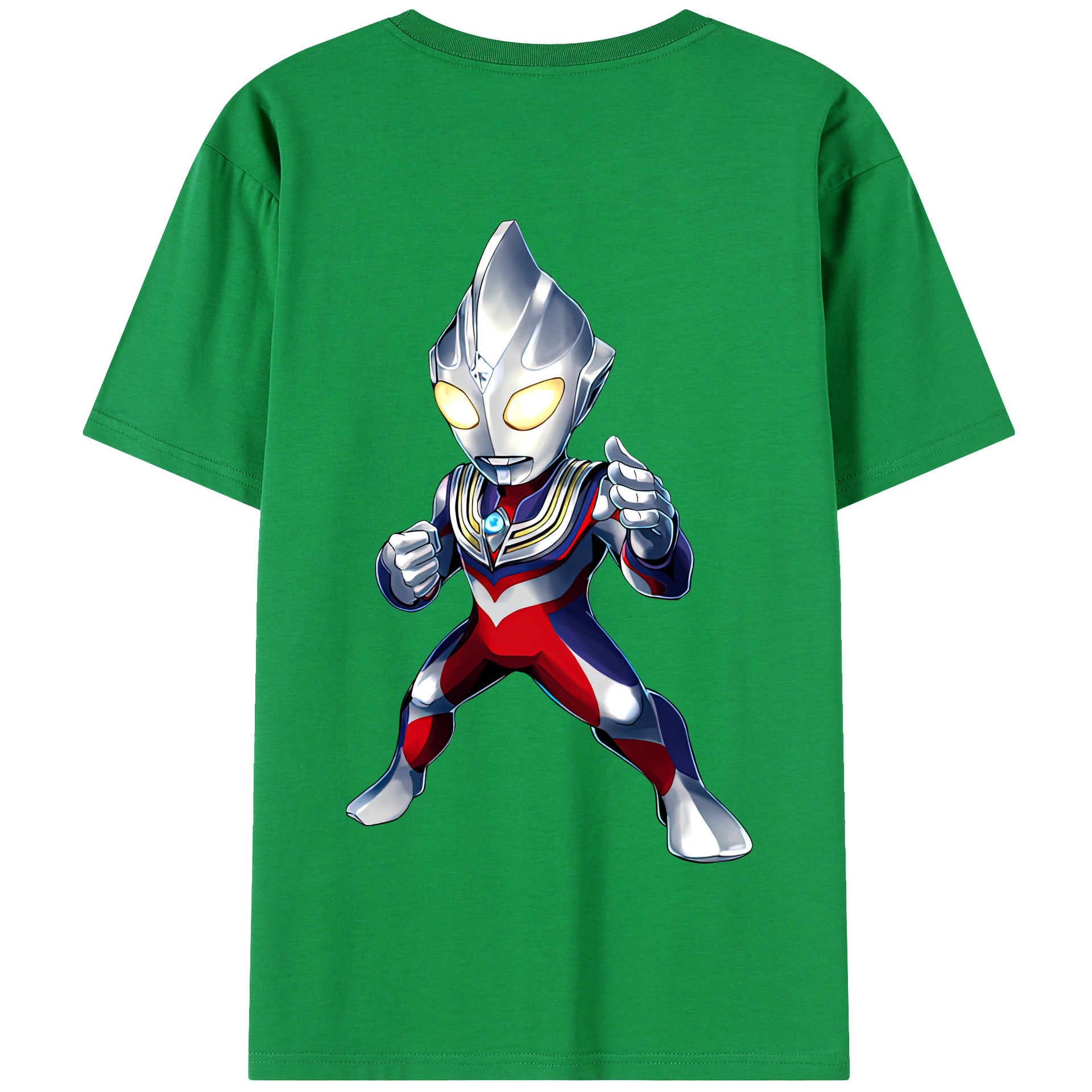 （画像用） ウルトラマン Ultraman 綿100％半袖Tシャツ（背面プリント）