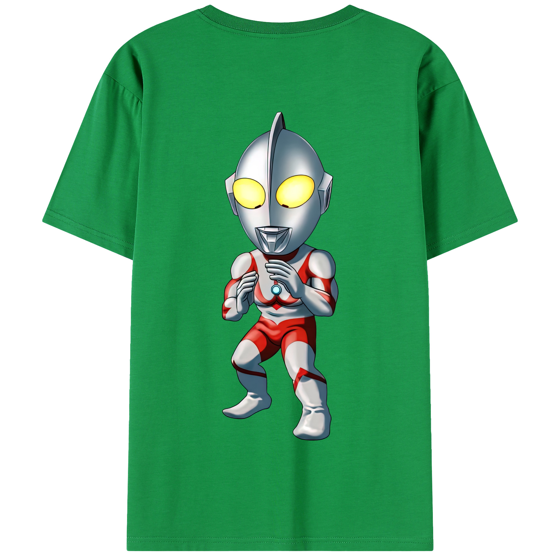 （画像用） ウルトラマン Ultraman 綿100％半袖Tシャツ（背面プリント）