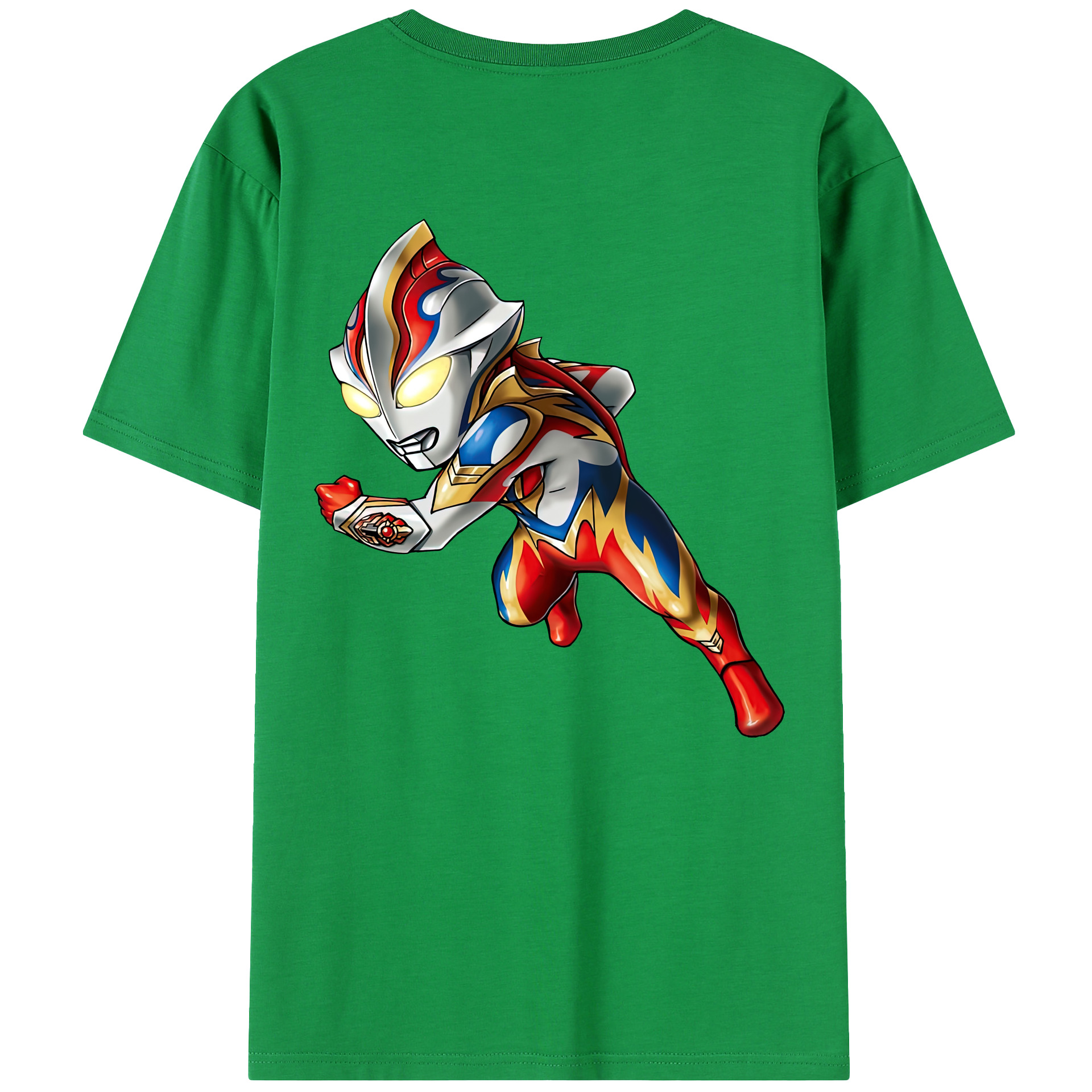 （画像用） ウルトラマン Ultraman 綿100％半袖Tシャツ（背面プリント）