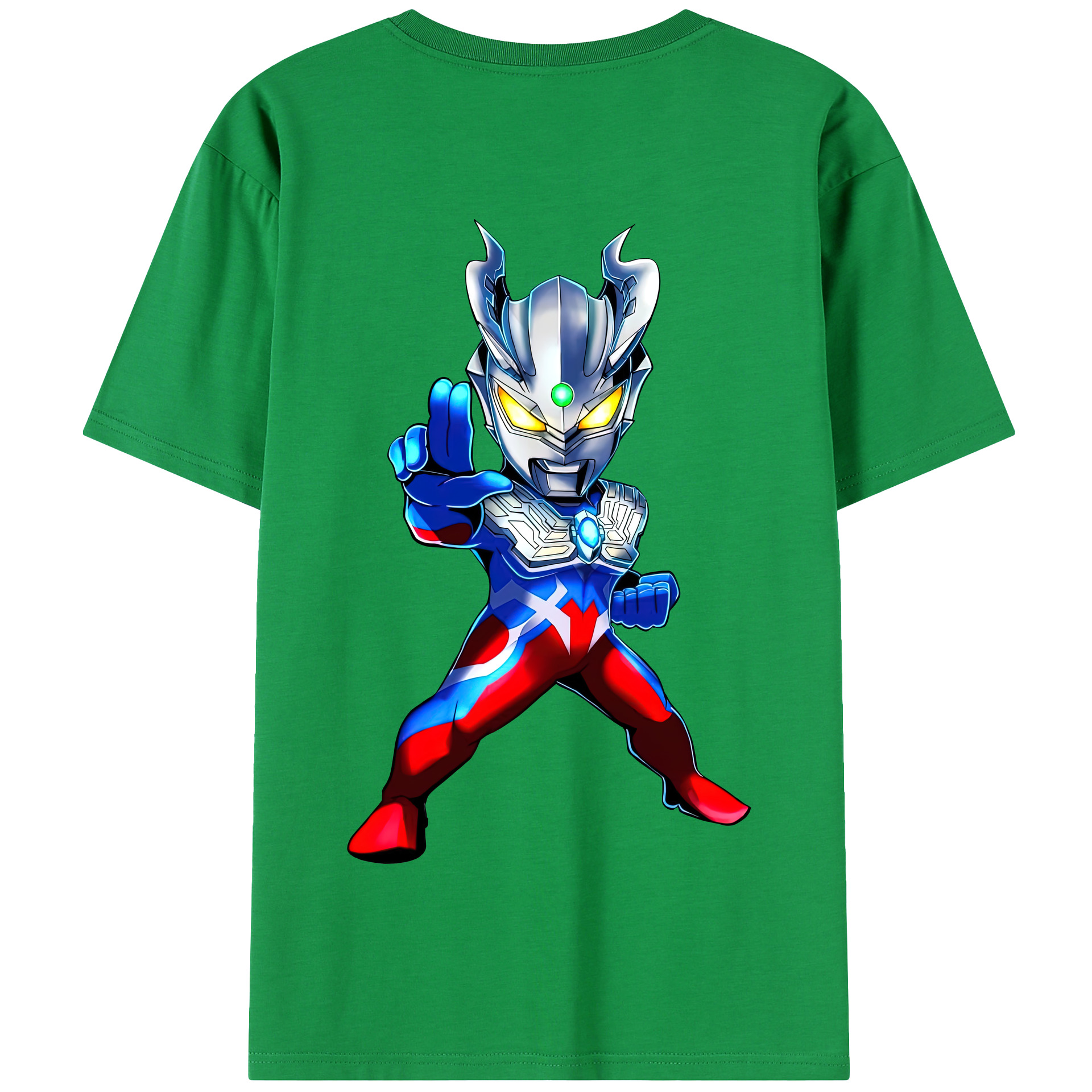 （画像用） ウルトラマン Ultraman 綿100％半袖Tシャツ（背面プリント）