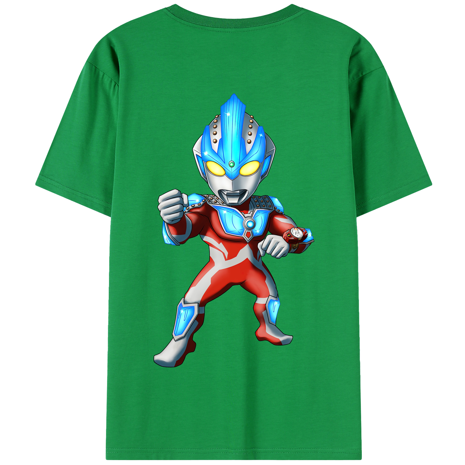 （画像用） ウルトラマン Ultraman 綿100％半袖Tシャツ（背面プリント）