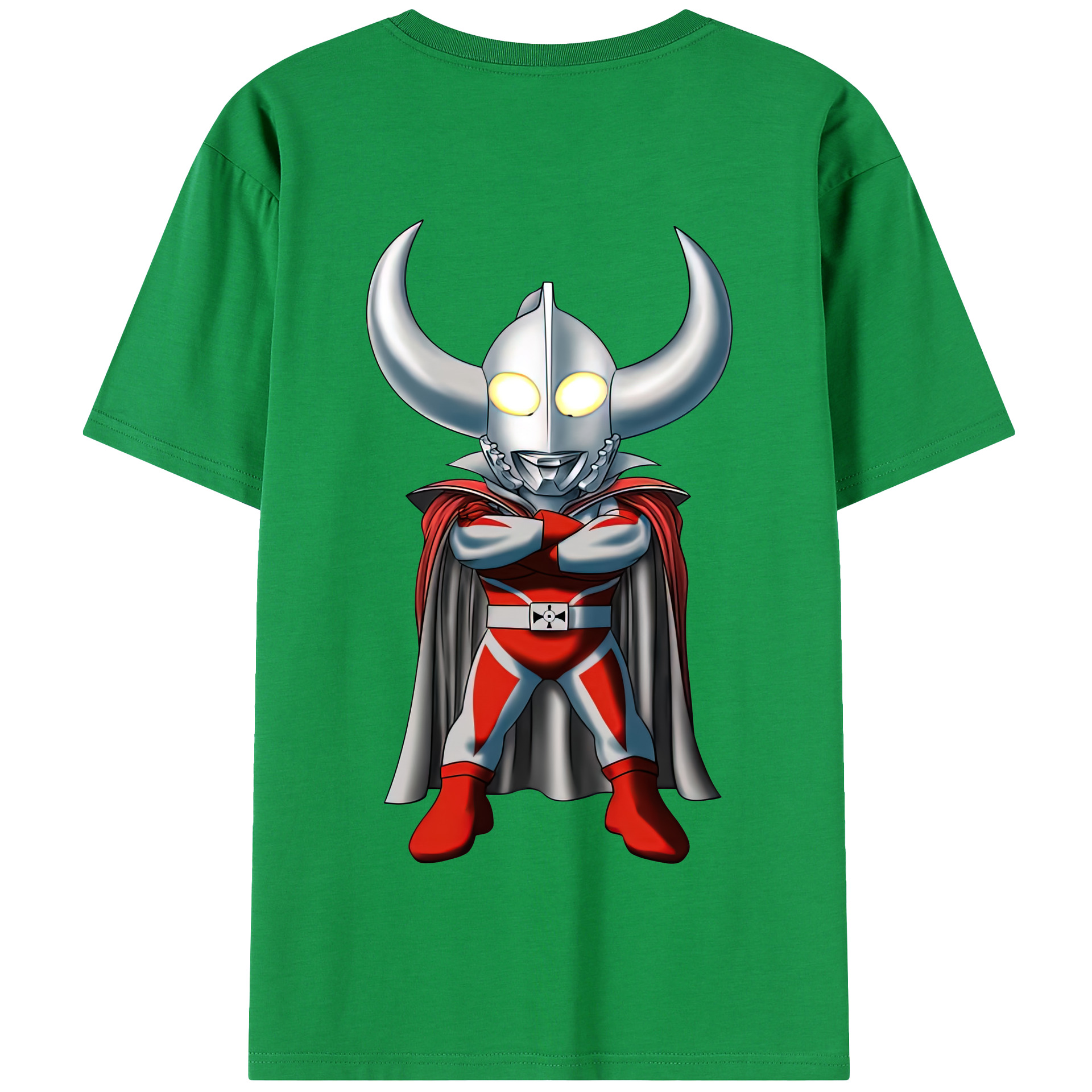 （画像用） ウルトラマン Ultraman 綿100％半袖Tシャツ（背面プリント）