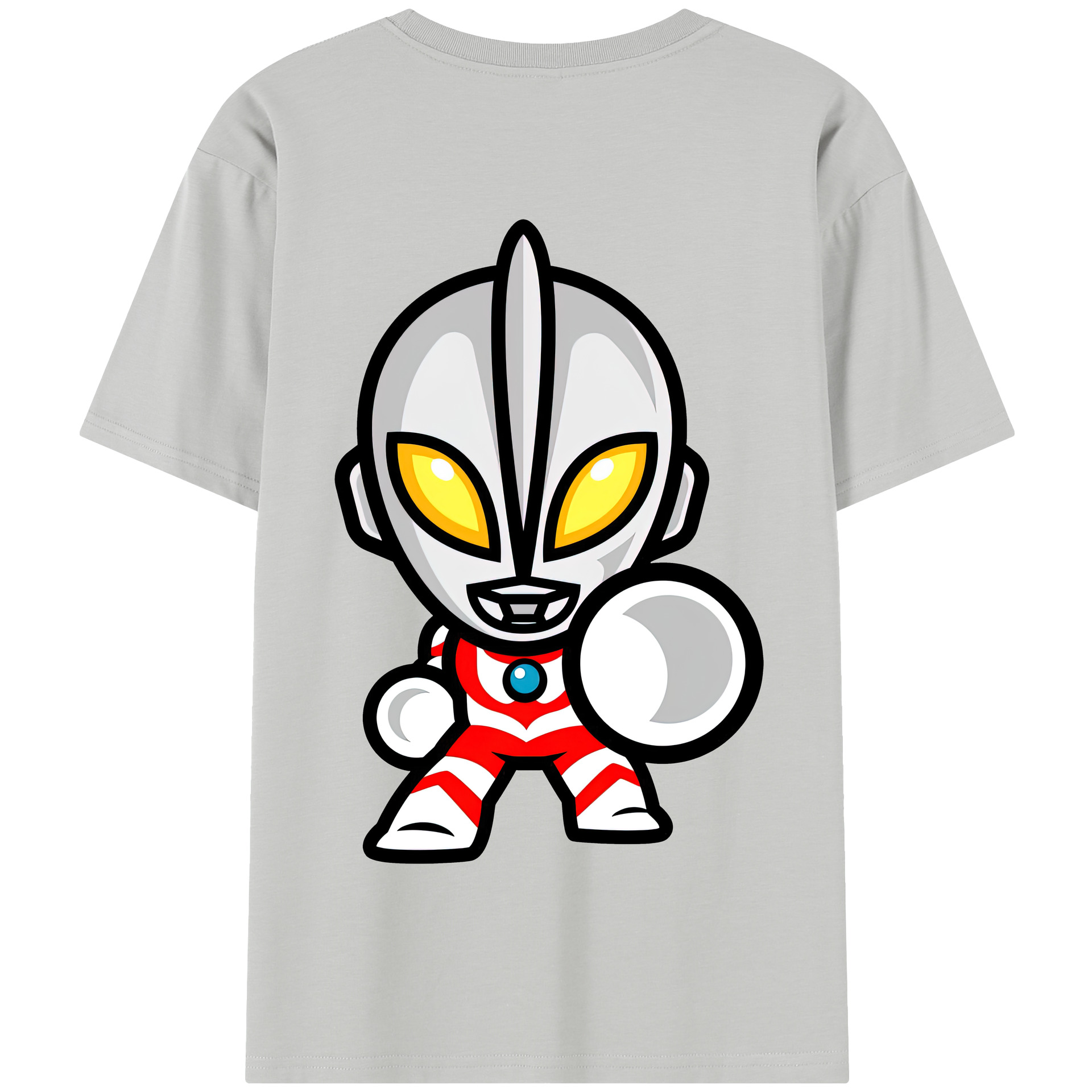 （画像用） ウルトラマン Ultraman 綿100％半袖Tシャツ（背面プリント）