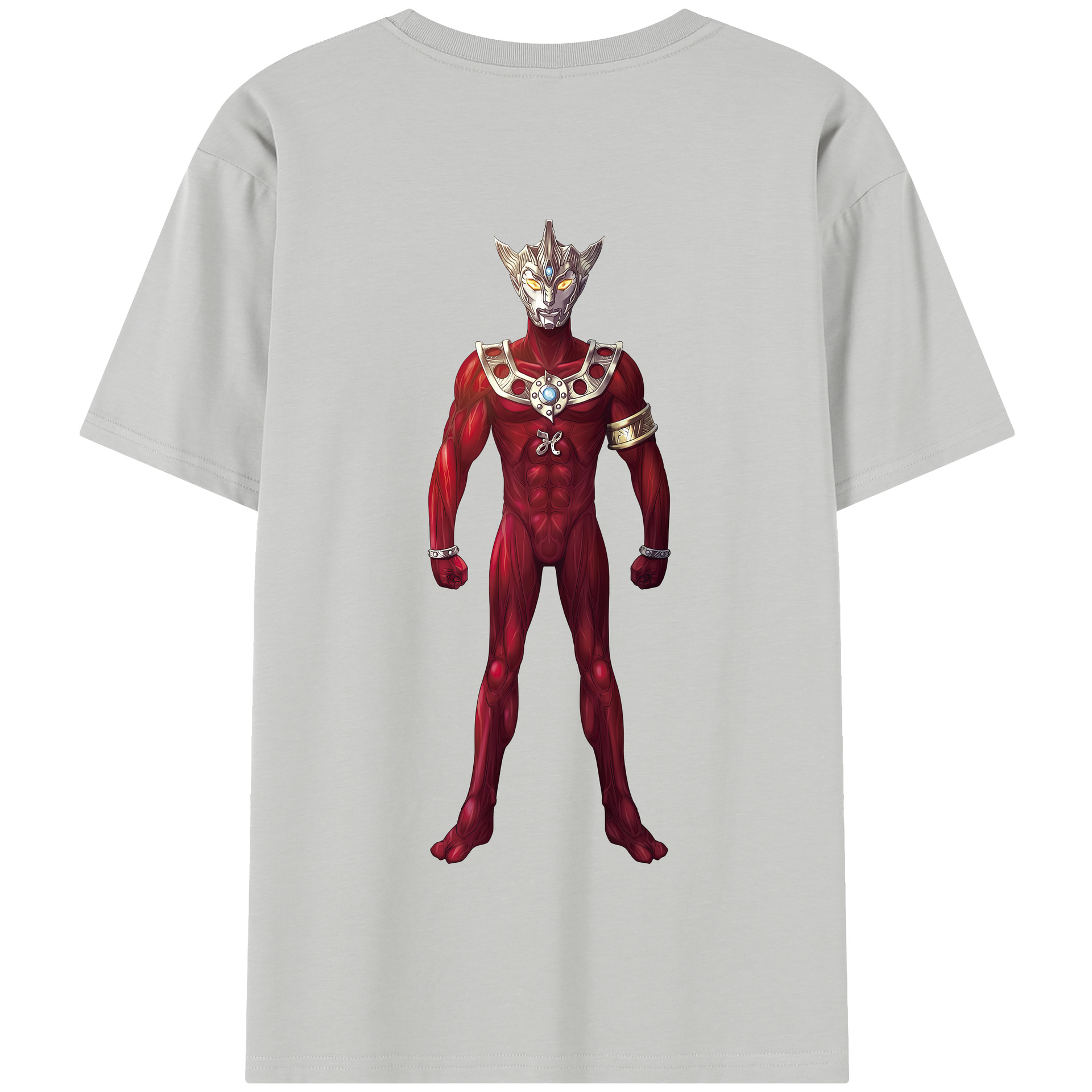 （画像用） ウルトラマン Ultraman 綿100％半袖Tシャツ（背面プリント）