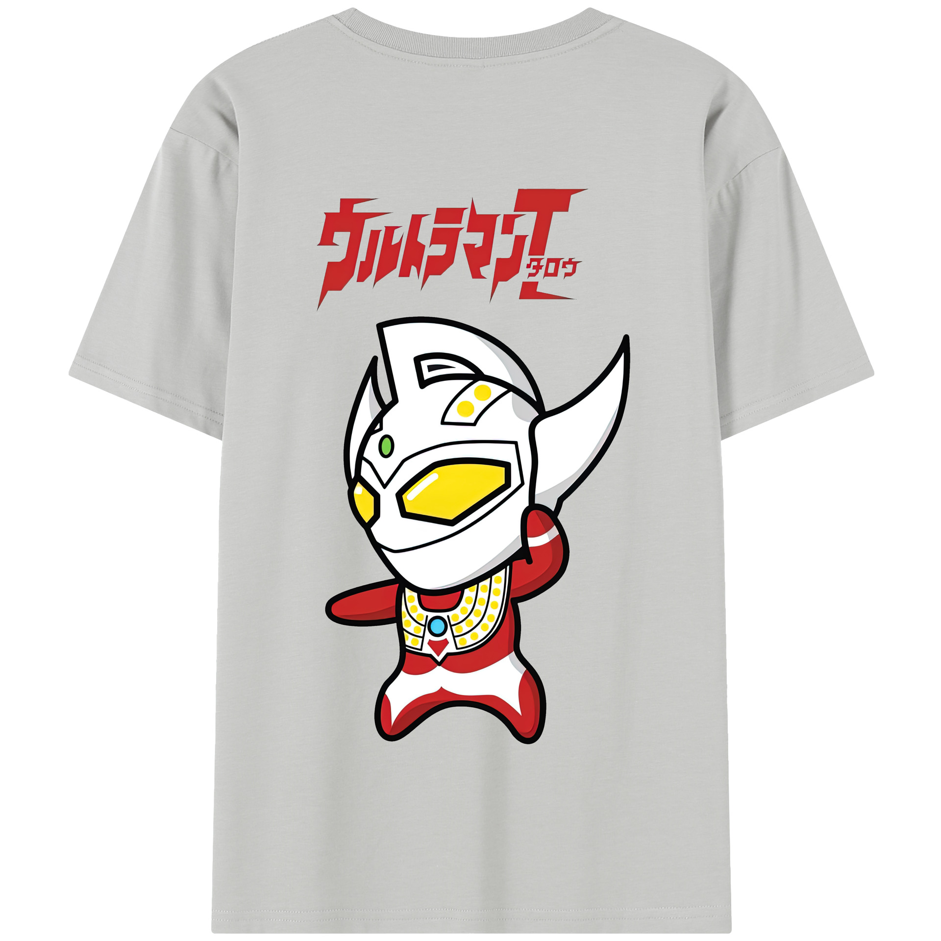 （画像用） ウルトラマン Ultraman 綿100％半袖Tシャツ（背面プリント）