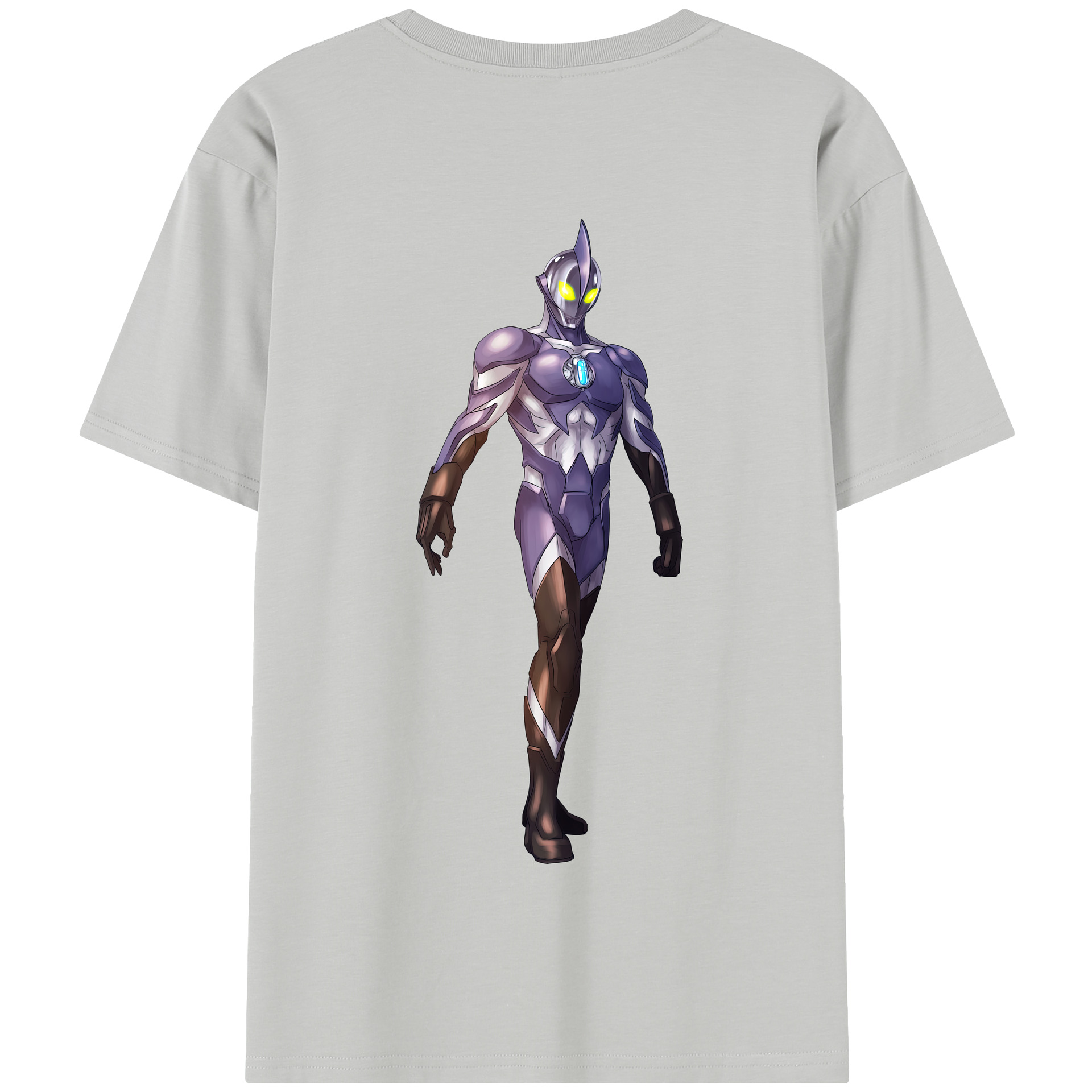 （画像用） ウルトラマン Ultraman 綿100％半袖Tシャツ（背面プリント）