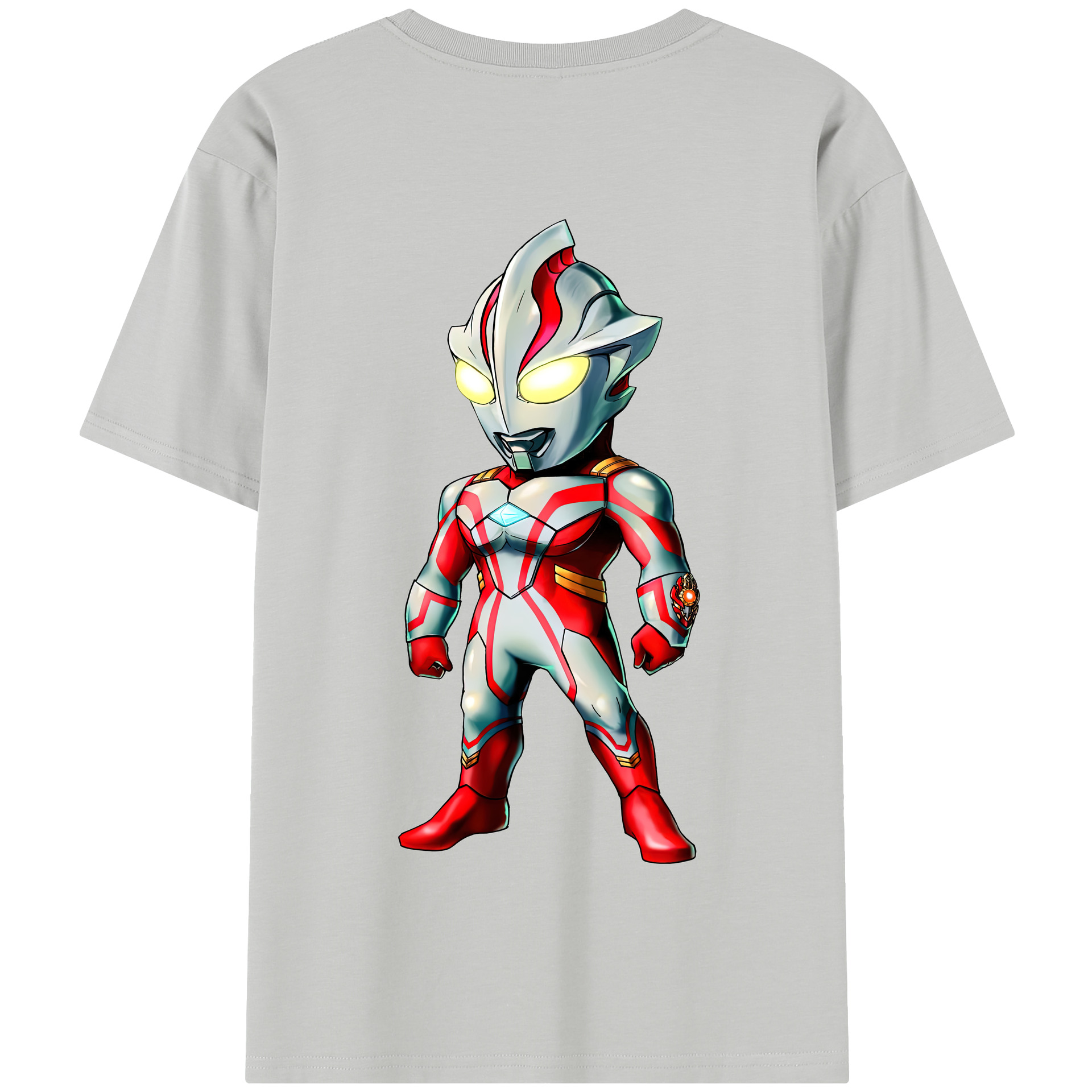 （画像用） ウルトラマン Ultraman 綿100％半袖Tシャツ（背面プリント）