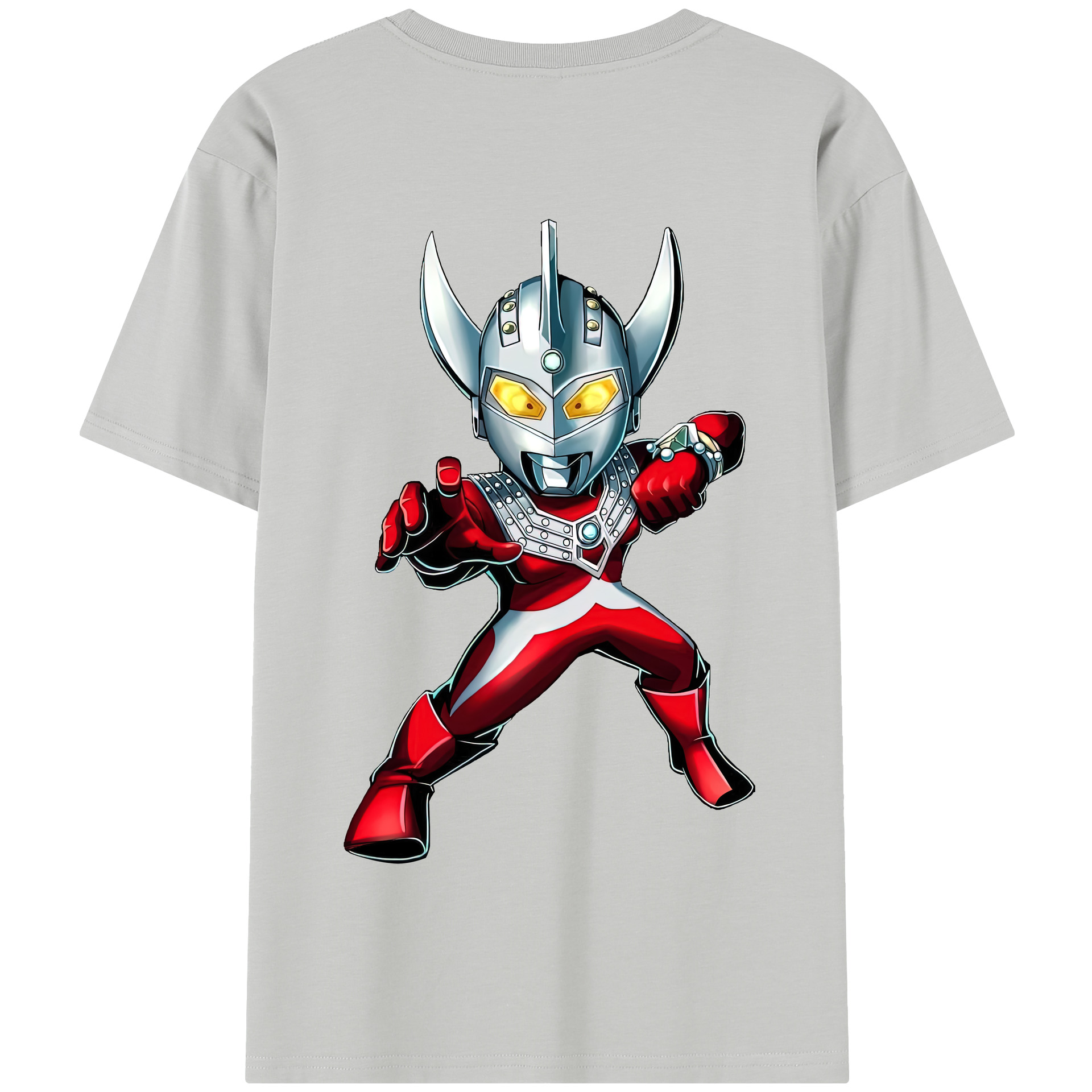 （画像用） ウルトラマン Ultraman 綿100％半袖Tシャツ（背面プリント）