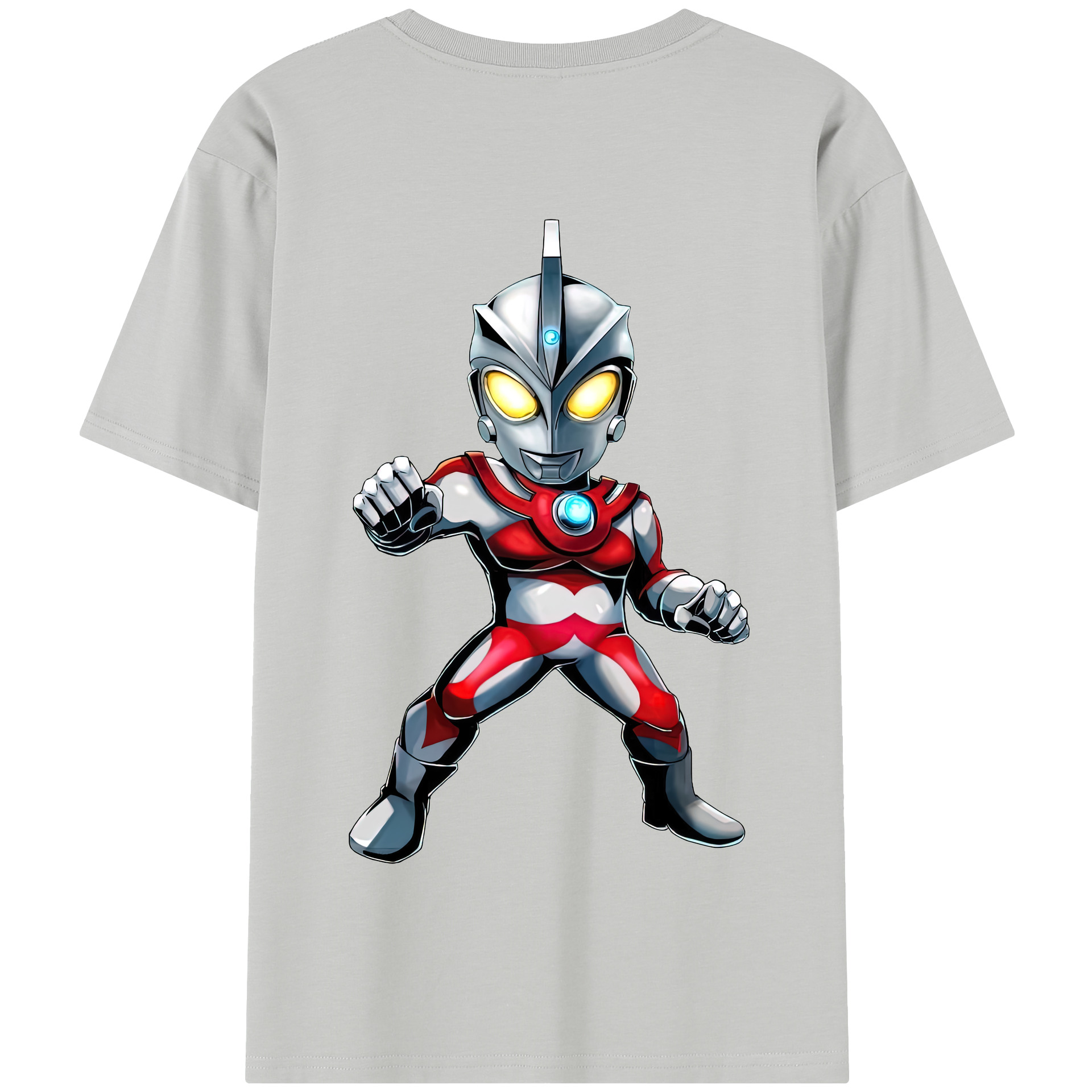 （画像用） ウルトラマン Ultraman 綿100％半袖Tシャツ（背面プリント）