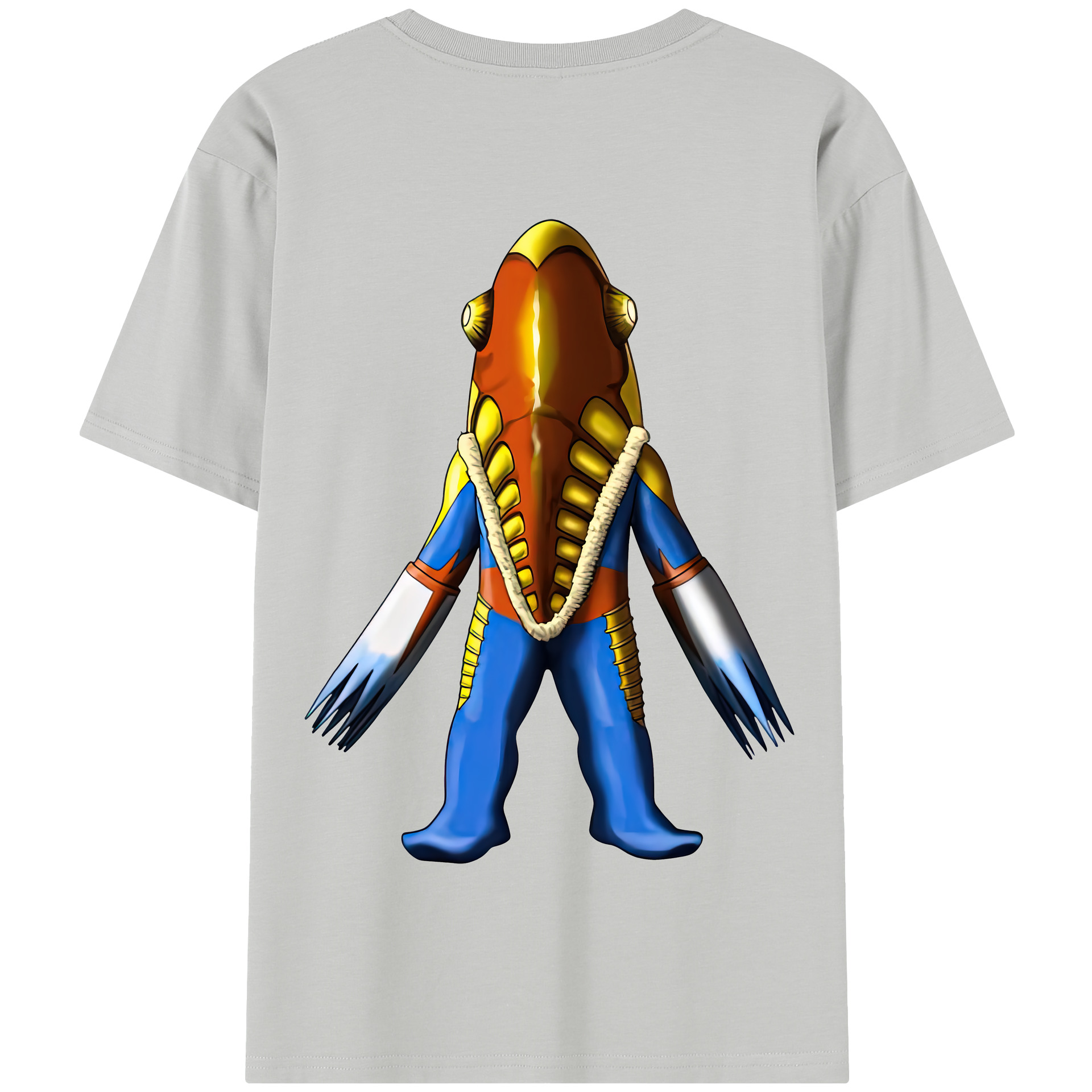 （画像用） ウルトラマン Ultraman 綿100％半袖Tシャツ（背面プリント）