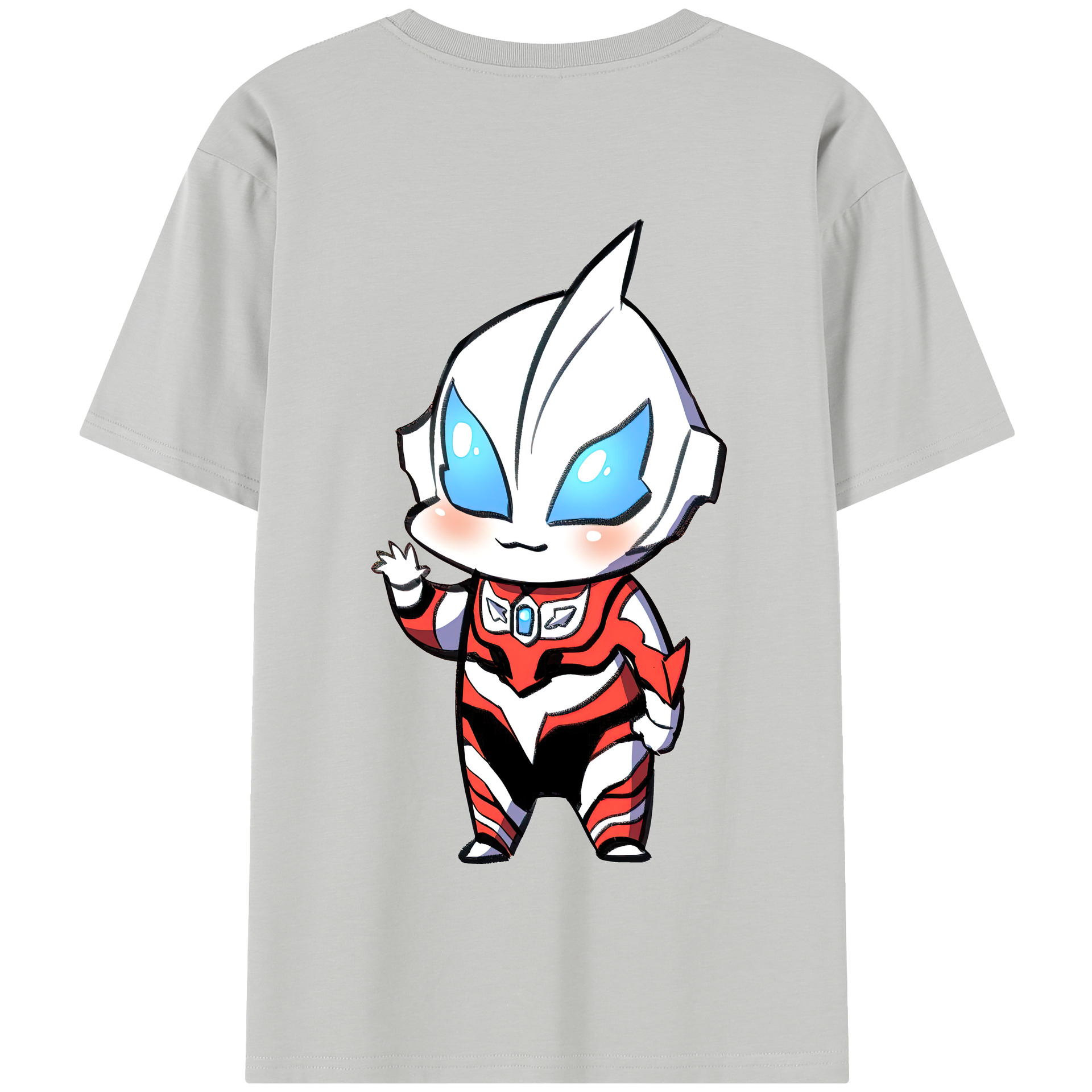 （画像用） ウルトラマン Ultraman 綿100％半袖Tシャツ（背面プリント）