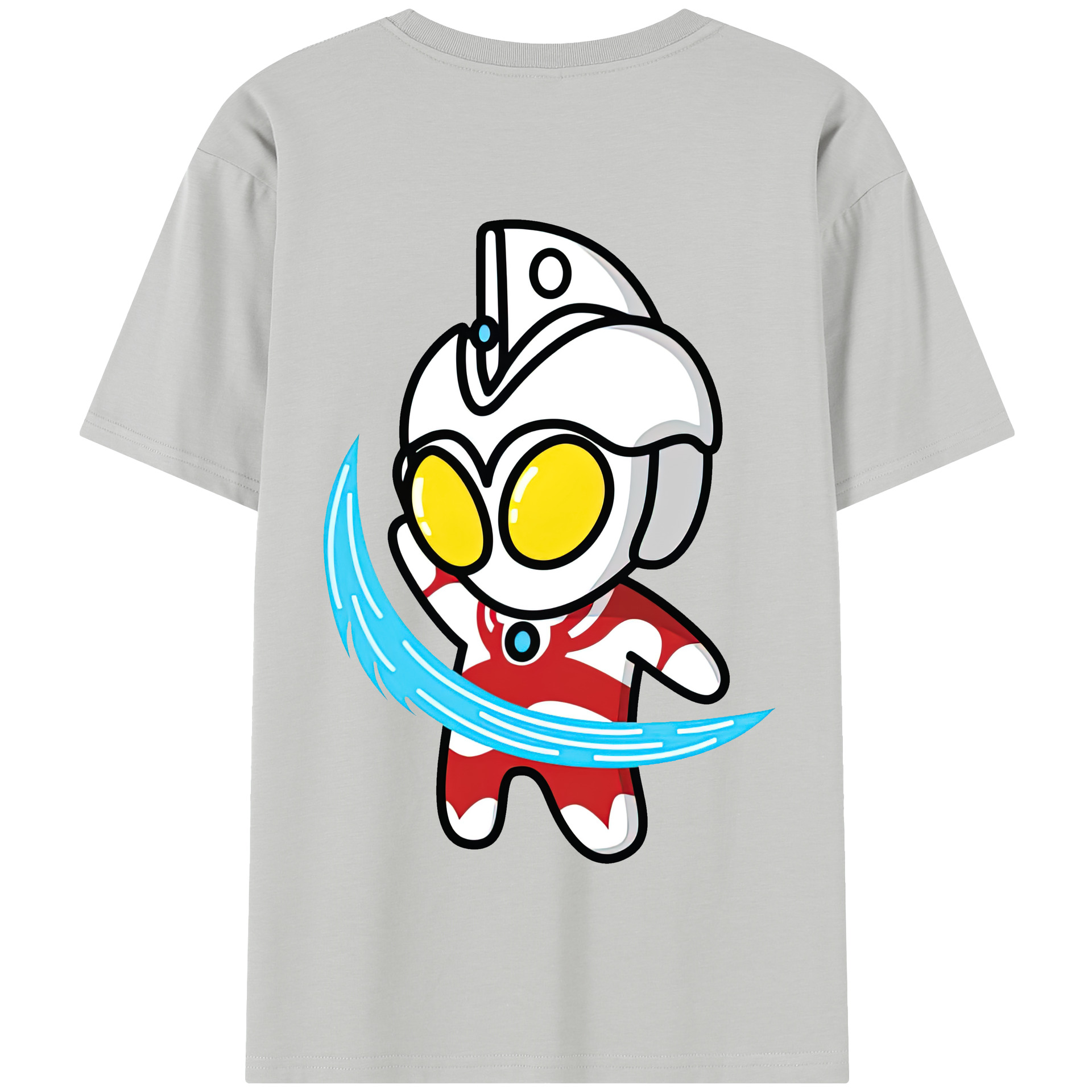 （画像用） ウルトラマン Ultraman 綿100％半袖Tシャツ（背面プリント）