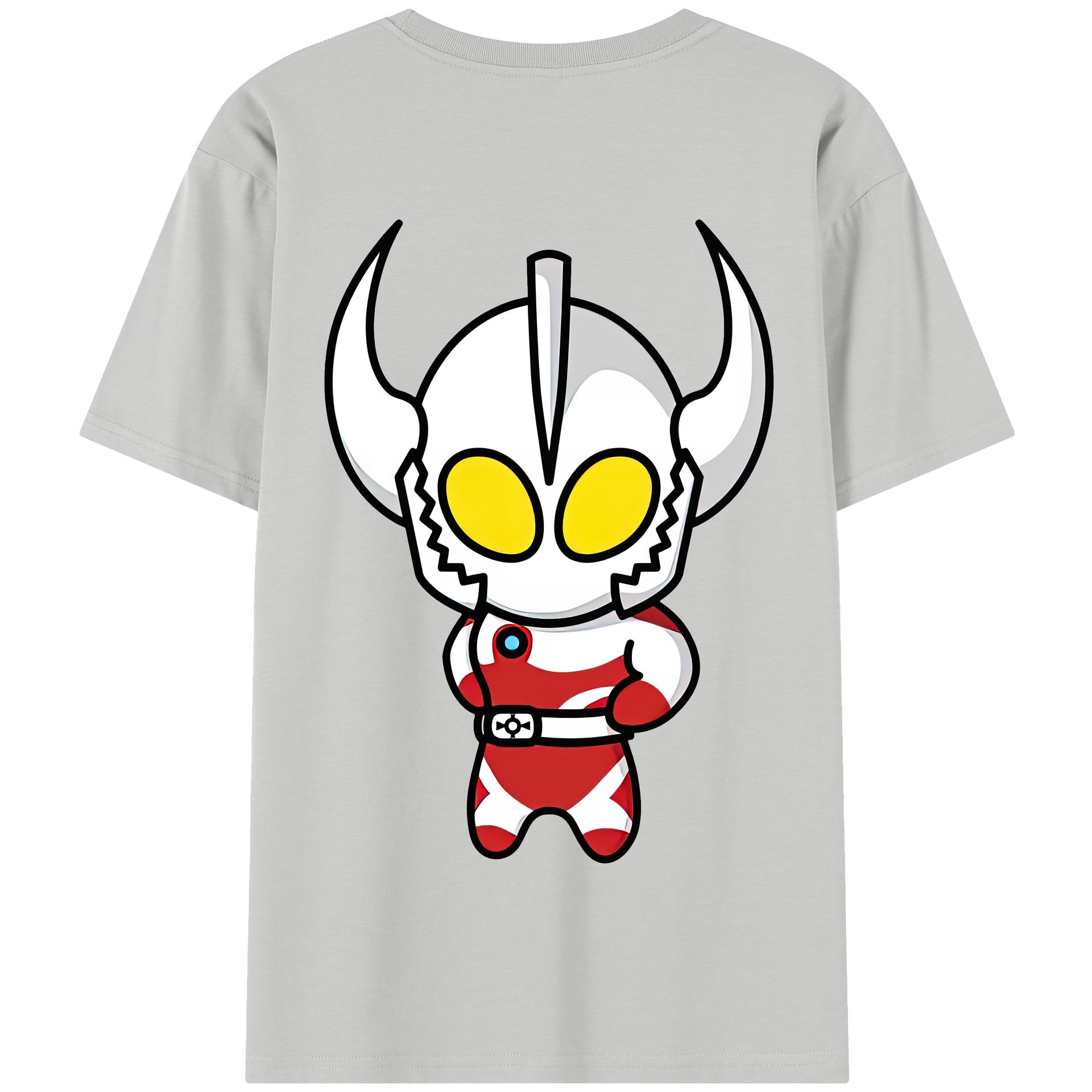（画像用） ウルトラマン Ultraman 綿100％半袖Tシャツ（背面プリント）