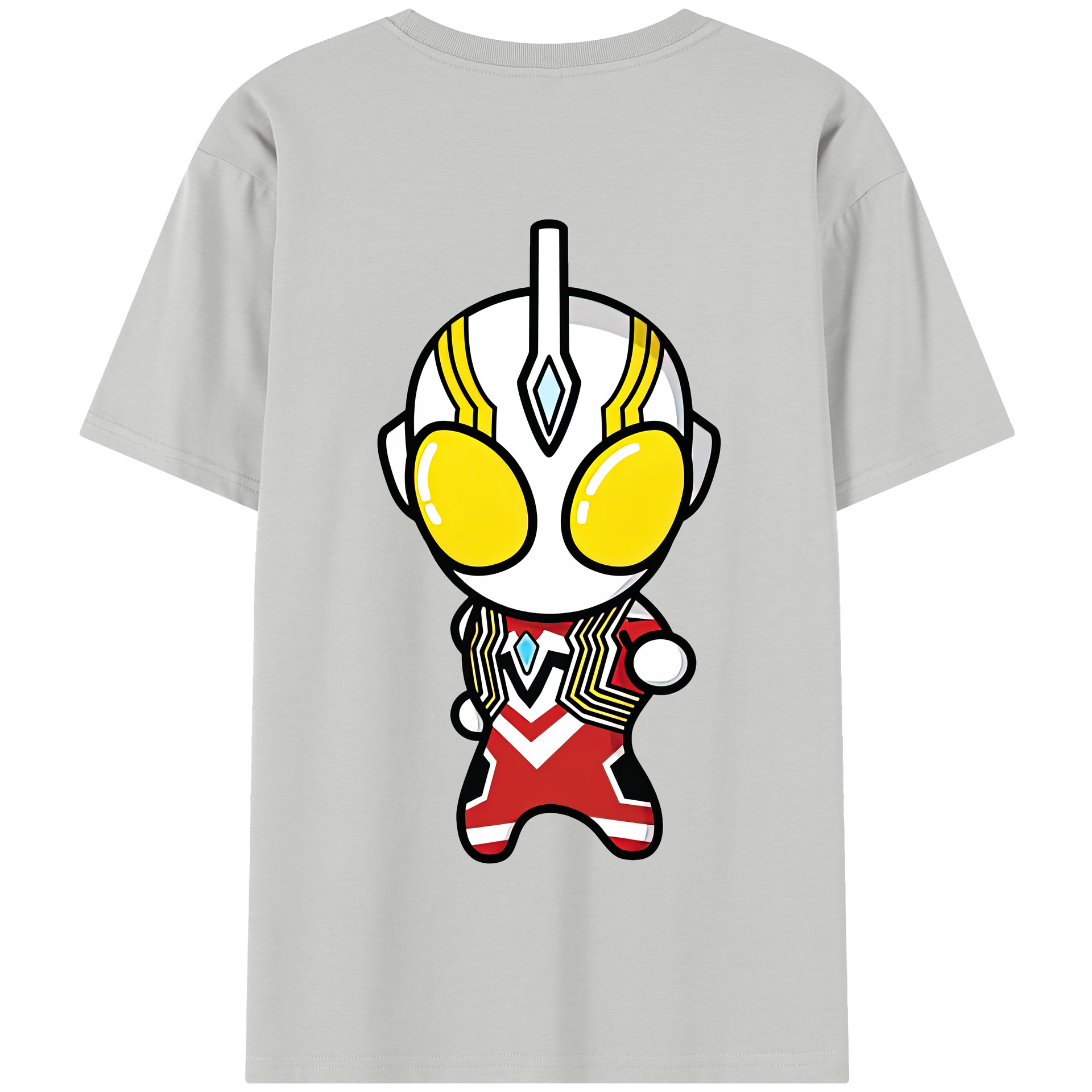 （画像用） ウルトラマン Ultraman 綿100％半袖Tシャツ（背面プリント）